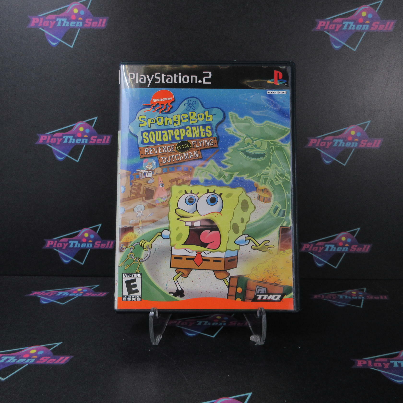 SpongeBob Squarepants Revenge of the Flying Dutchman PS2 PlayStation 2 - Very Good