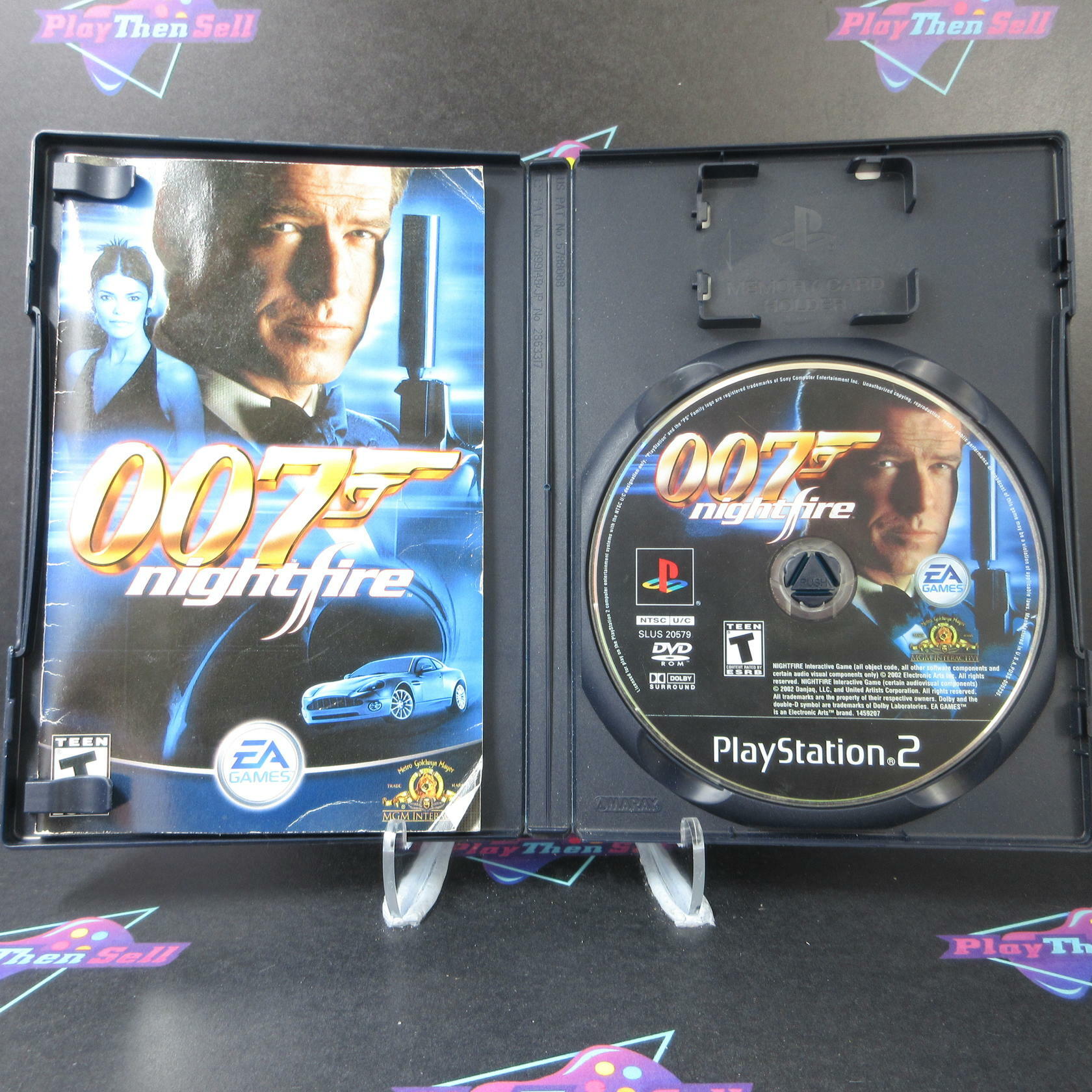 James Bond 007 Nightfire PS2 PlayStation 2 AD/MD Complete CIB - Very Good