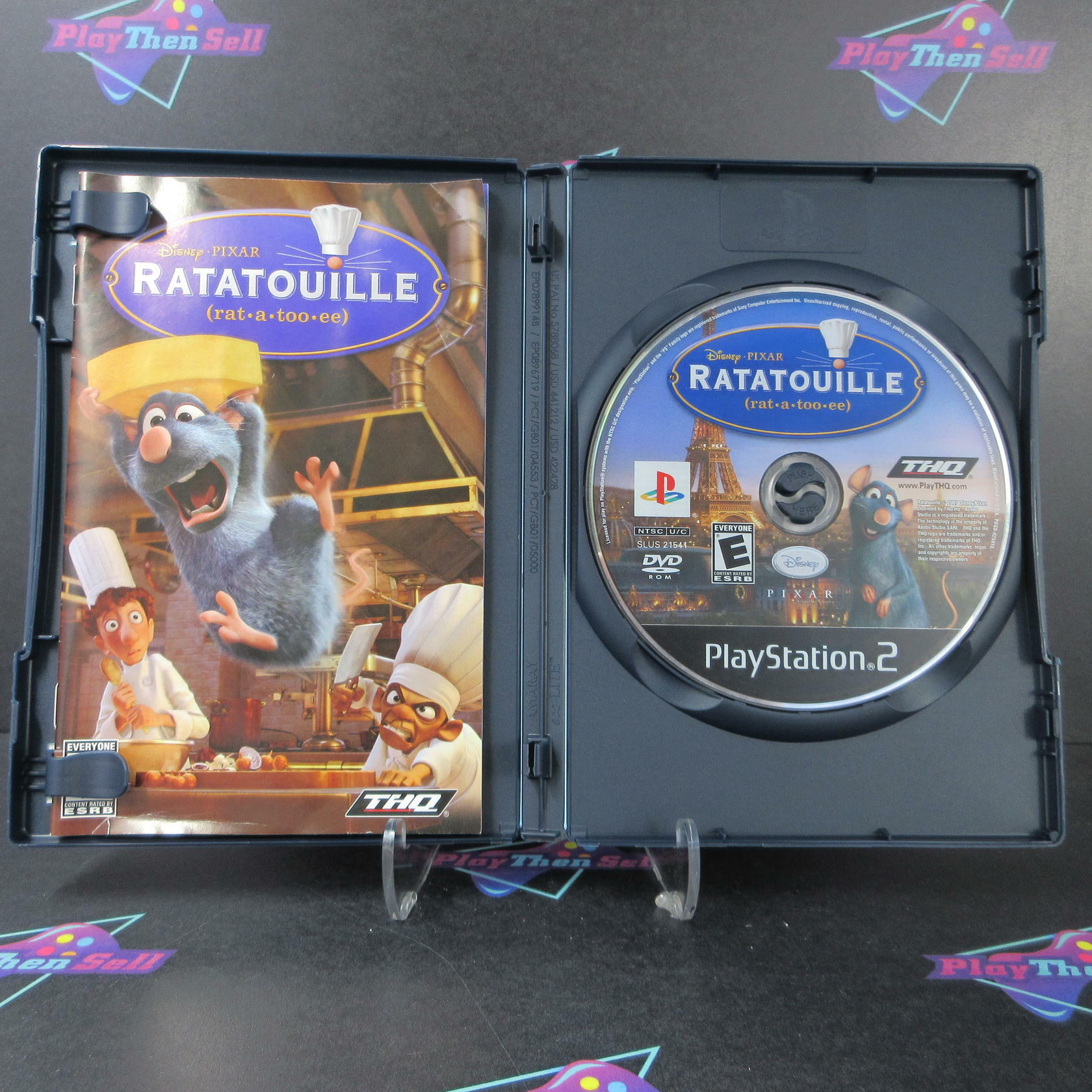 Ratatouille PS2 PlayStation 2 MD Complete CIB - Very Good