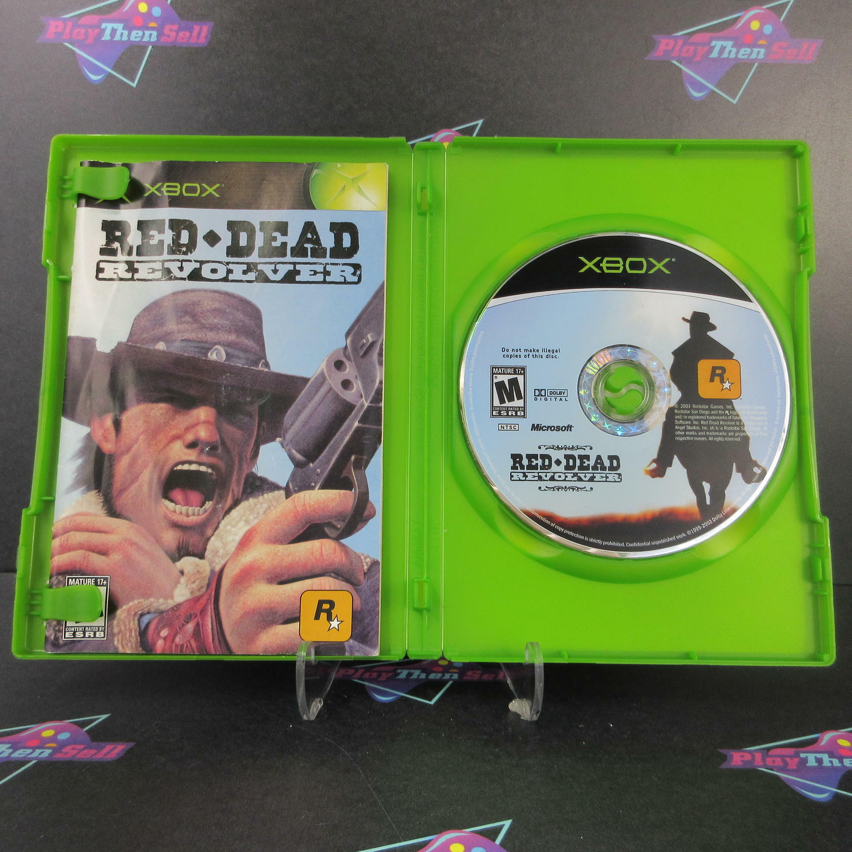 Red Dead Revolver Xbox MD Complete CIB - Very Good