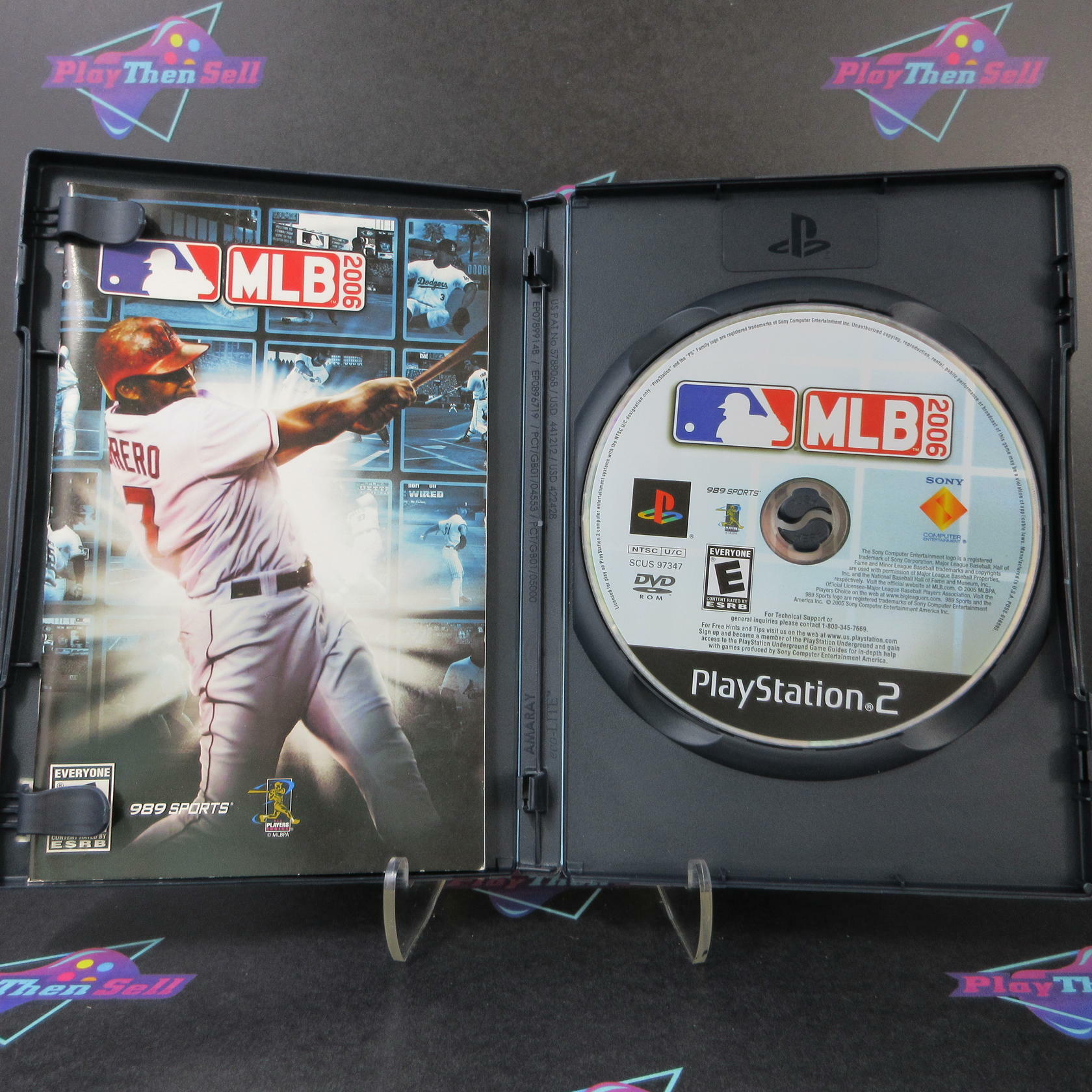 MLB 2006 PS2 PlayStation 2 + Reg Card - Like New