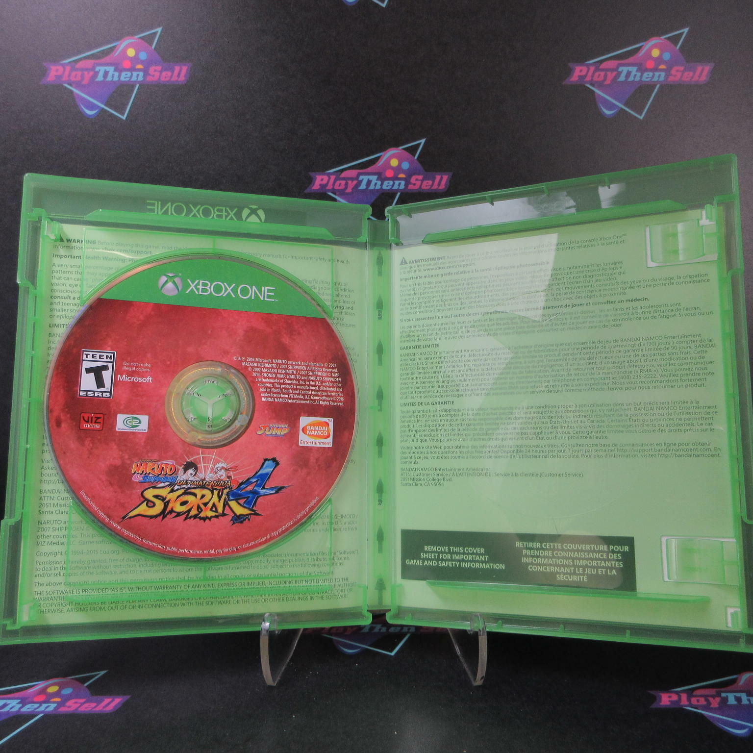 Naruto Shippuden Ultimate Ninja Storm 4 Xbox One - Like New