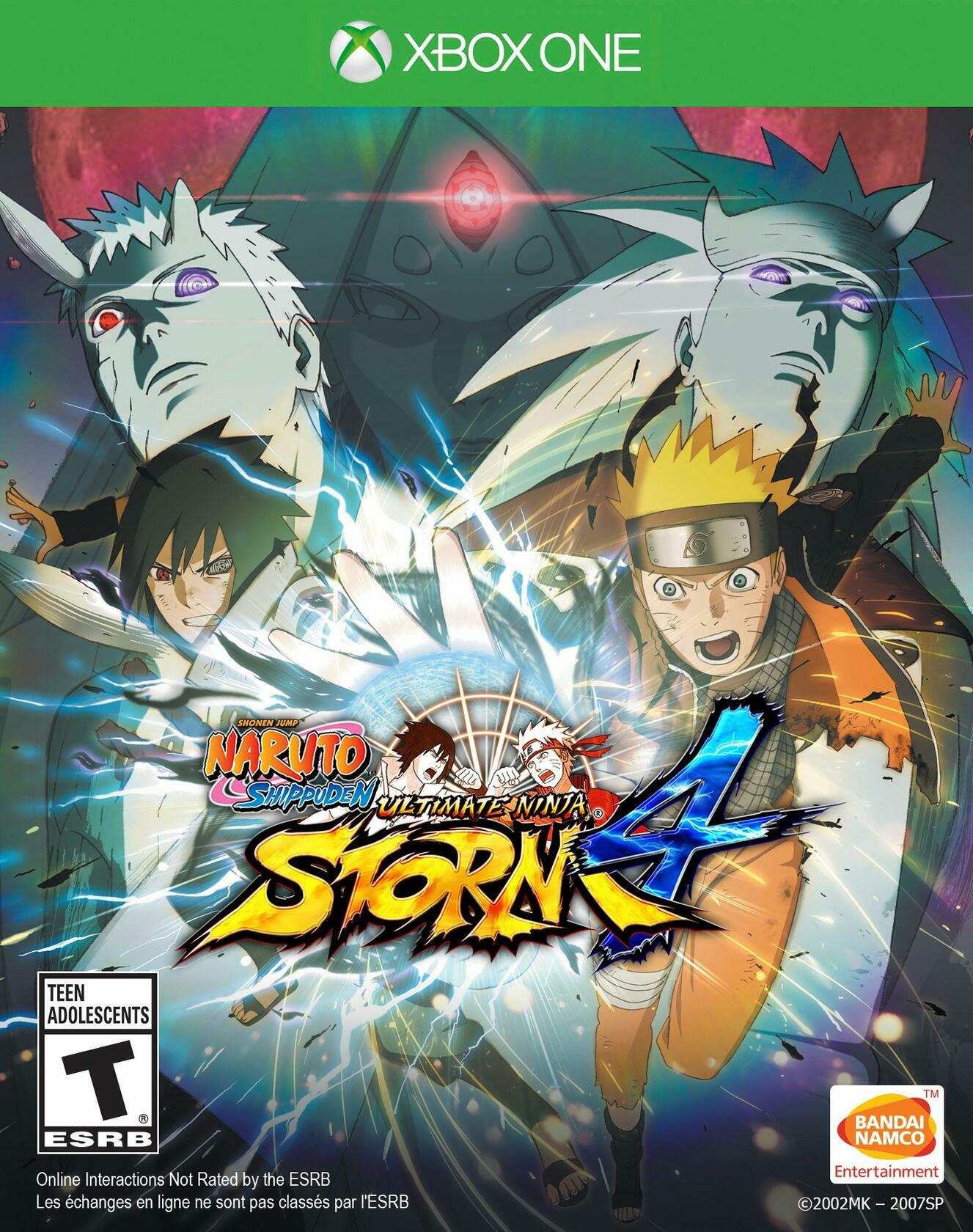 Naruto Shippuden Ultimate Ninja Storm 4 Xbox One - Like New