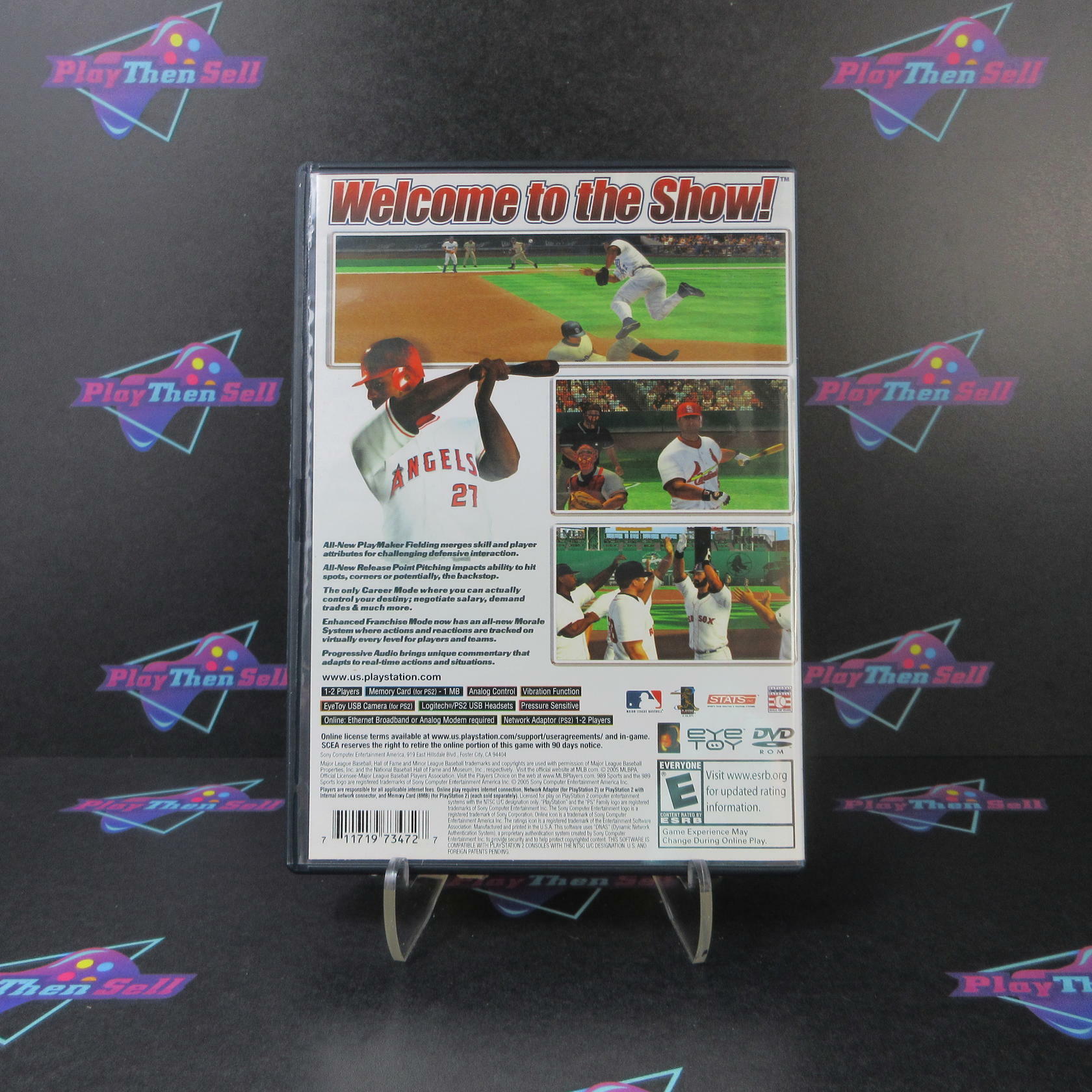 MLB 2006 PS2 PlayStation 2 + Reg Card - Like New