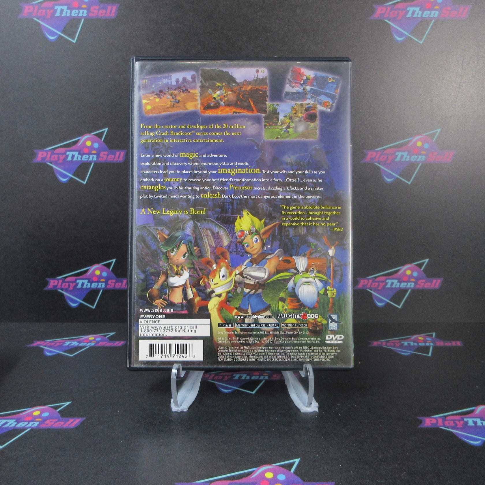 Jak and Daxter The Precursor Legacy PS2 PlayStation 2 - Very Good