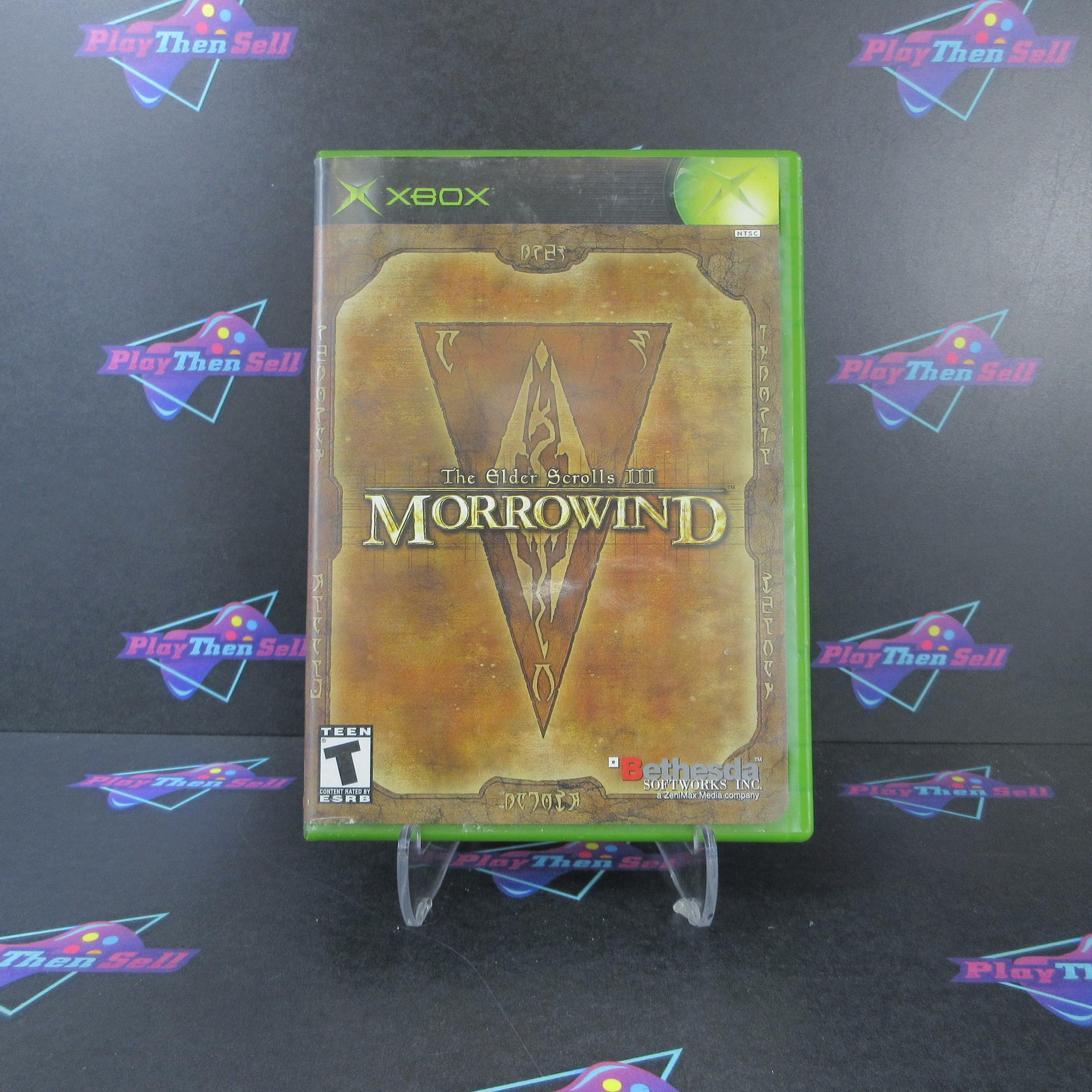 The Elder Scrolls III Morrowind PH Disc Xbox AD/MD Complete CIB - Very Good
