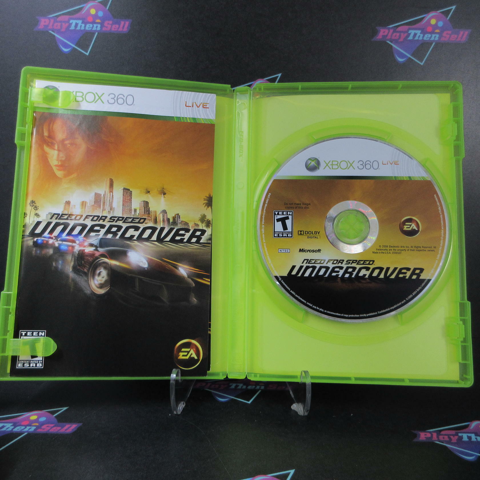 Need for Speed Undercover Xbox 360 AD Complete CIB - Very Good