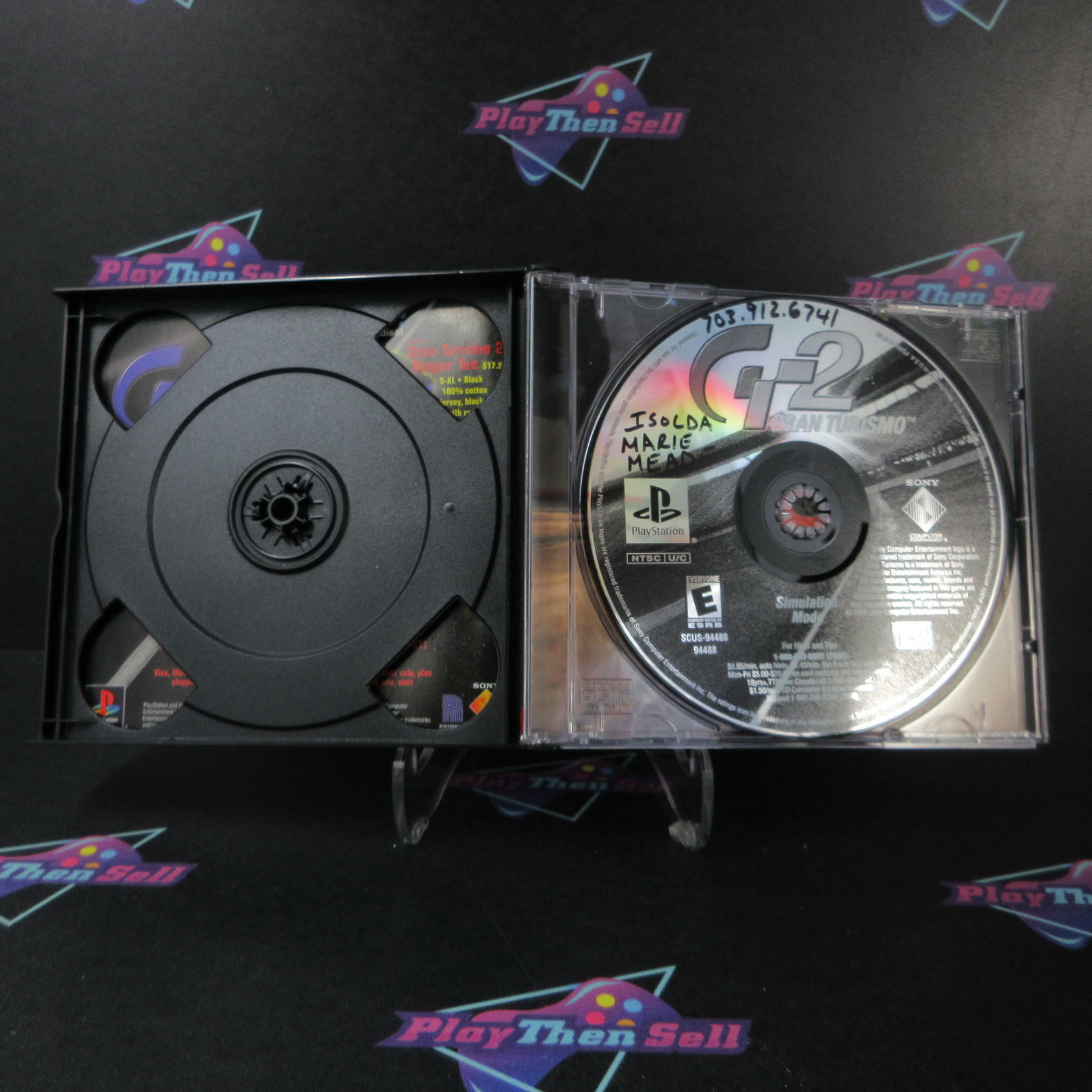 Gran Turismo 2 Greatest Hits PS1 PlayStation 1 DD Complete CIB - Very Good