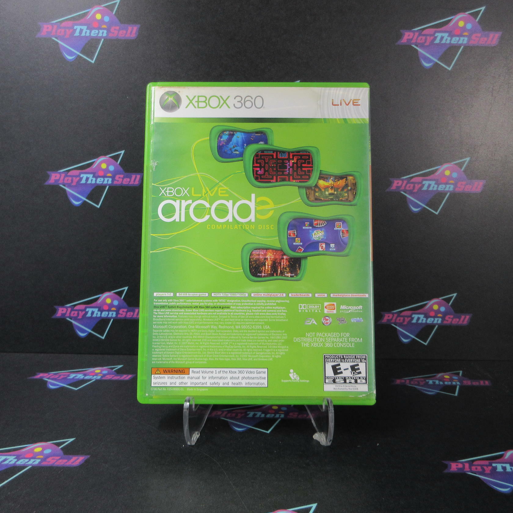 Sega Superstars Tennis / Xbox Live Arcade Xbox 360 AD/NM - Very Good