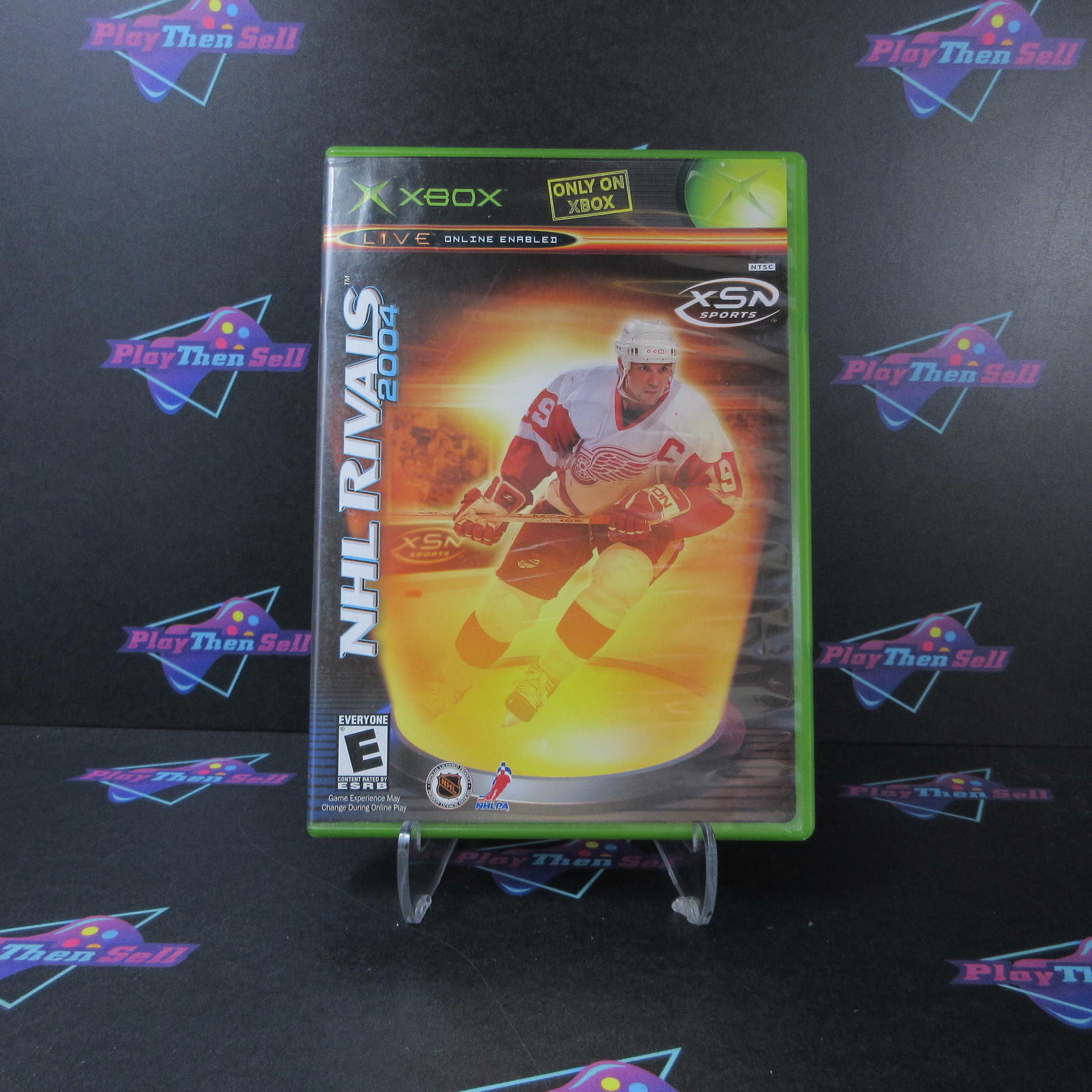 NHL Rivals 2004 Xbox AD Complete CIB - Very Good