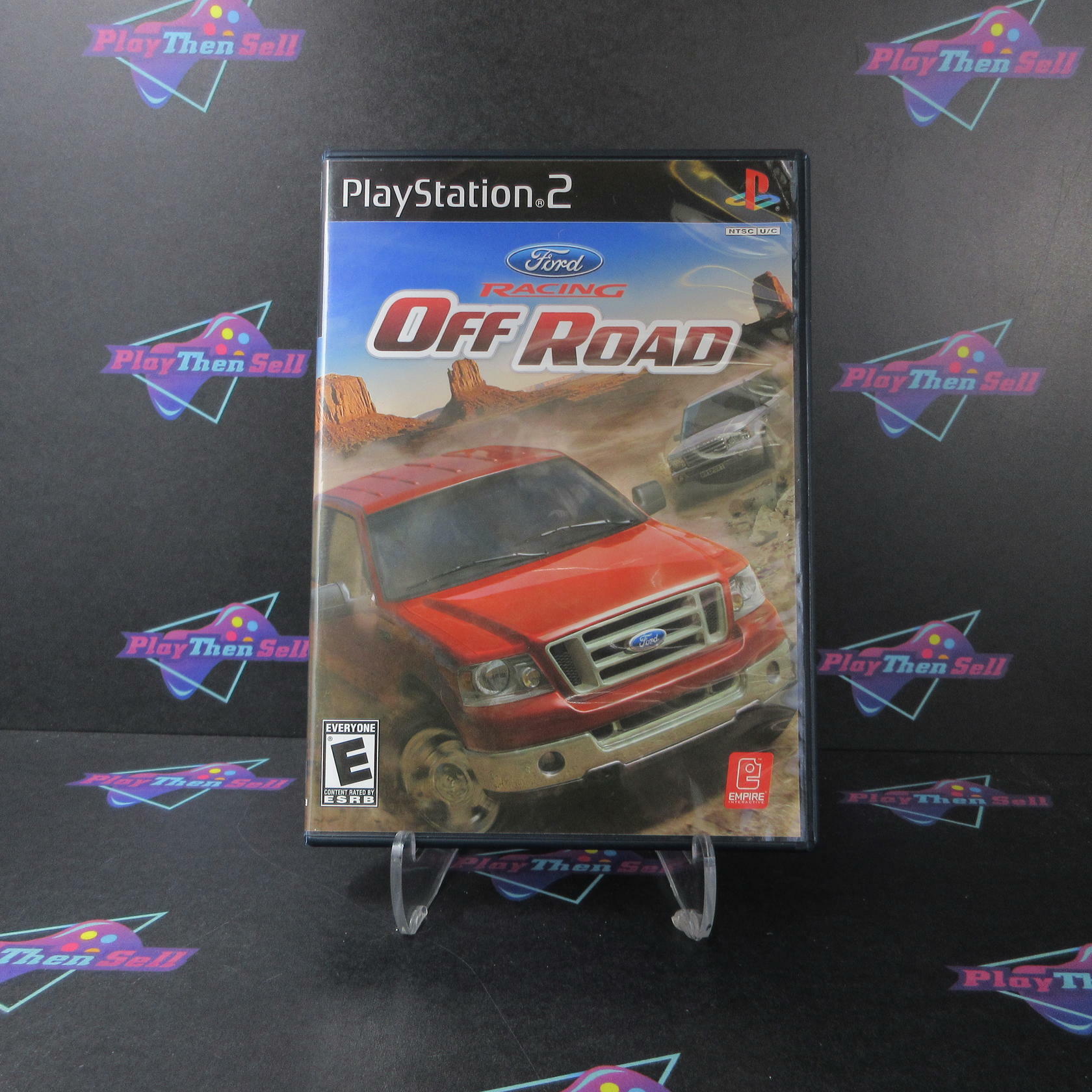 Ford Racing Off Road PS2 PlayStation 2 AD Complete CIB - Very Good