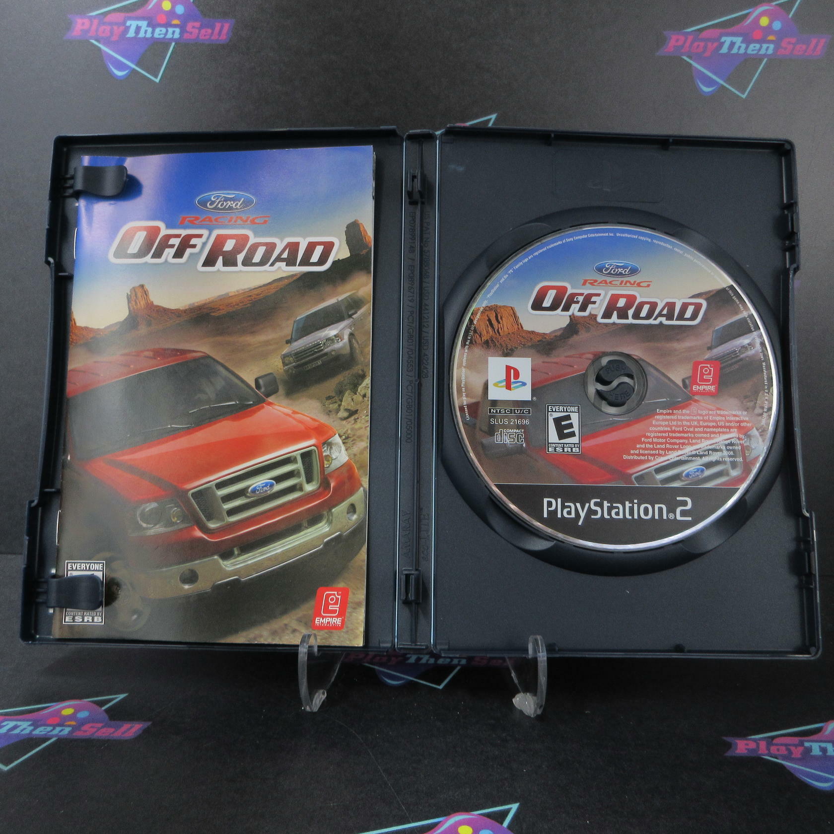 Ford Racing Off Road PS2 PlayStation 2 AD Complete CIB - Very Good