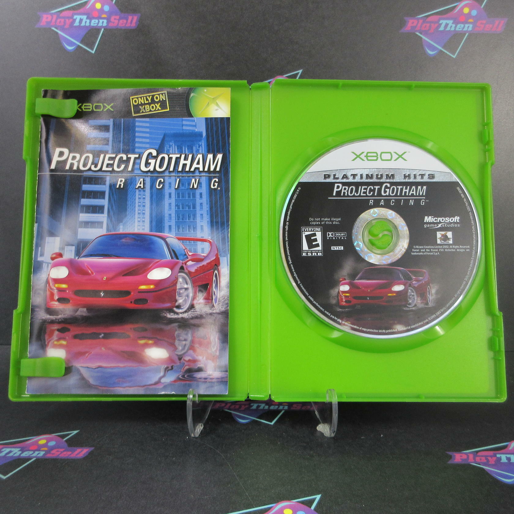 Project Gotham Racing PH Disc Xbox AD Complete CIB - Very Good