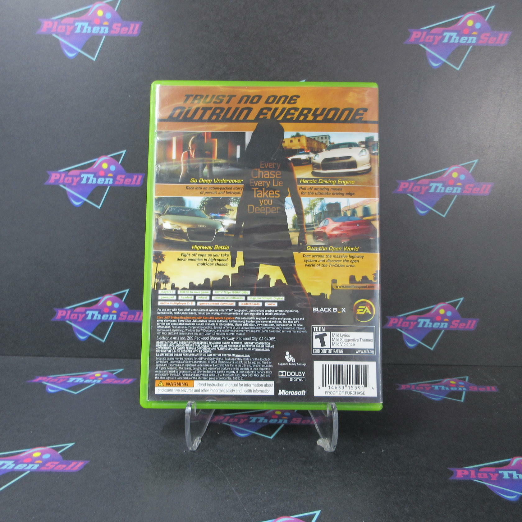 Need for Speed Undercover Xbox 360 AD Complete CIB - Very Good