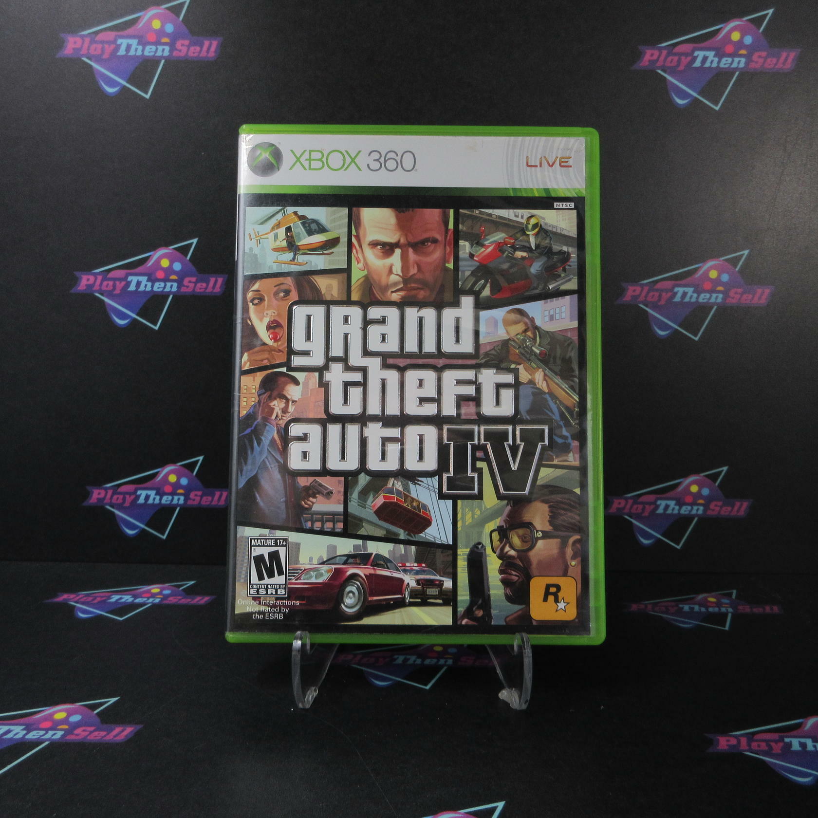 Grand Theft Auto IV Xbox 360 + Map Complete - Very Good