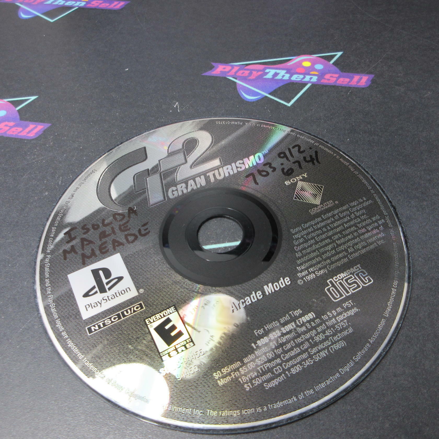 Gran Turismo 2 Greatest Hits PS1 PlayStation 1 DD Complete CIB - Very Good