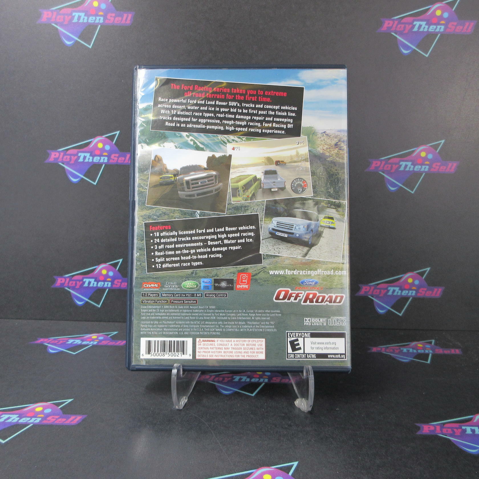 Ford Racing Off Road PS2 PlayStation 2 AD Complete CIB - Very Good