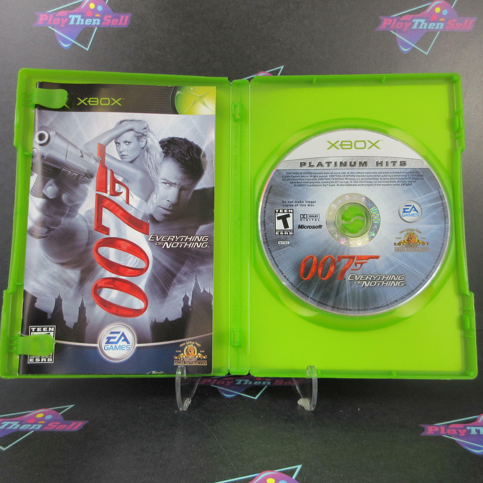 James Bond 007 Everything or Nothing PH Xbox AD/MD Complete CIB - Very Good
