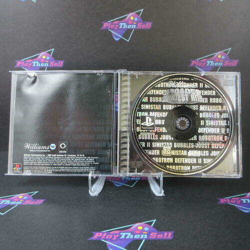 William's Arcade's PS1 PlayStation 1 MD Complete CIB - Very Good