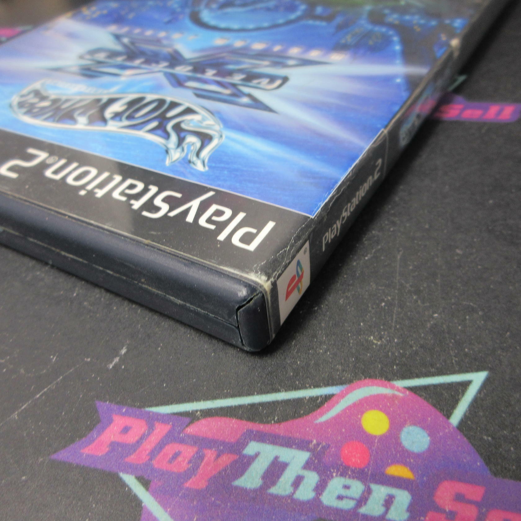 Hot Wheels Velocity X Maximum Justice PS2 PlayStation AD/DD/NM - Very Good