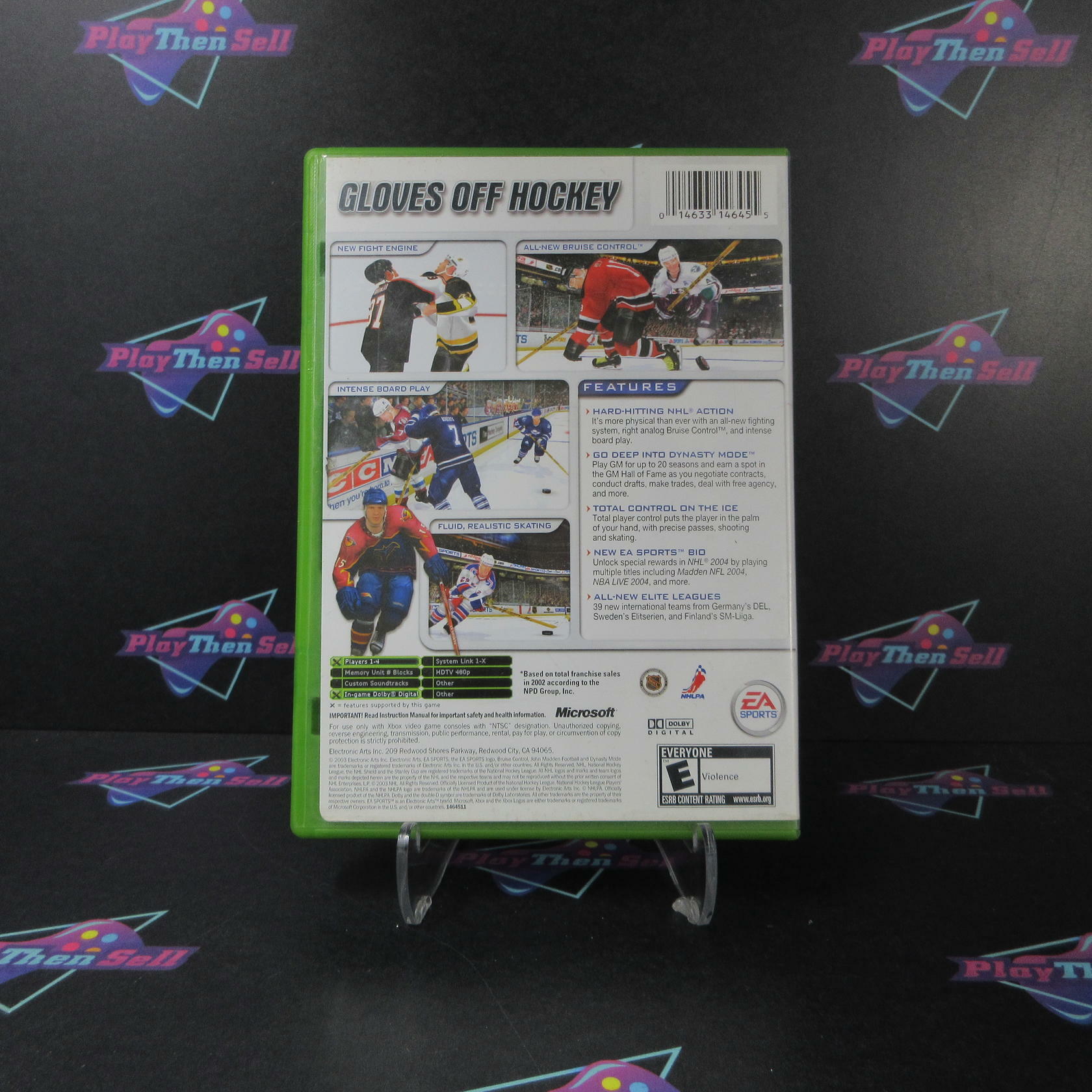 NHL 2004 Xbox AD/NM - Very Good