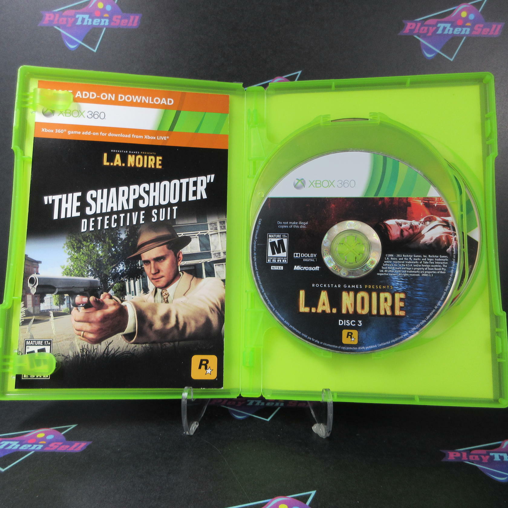 L. A. Noire Xbox 360 AD/NM - Very Good