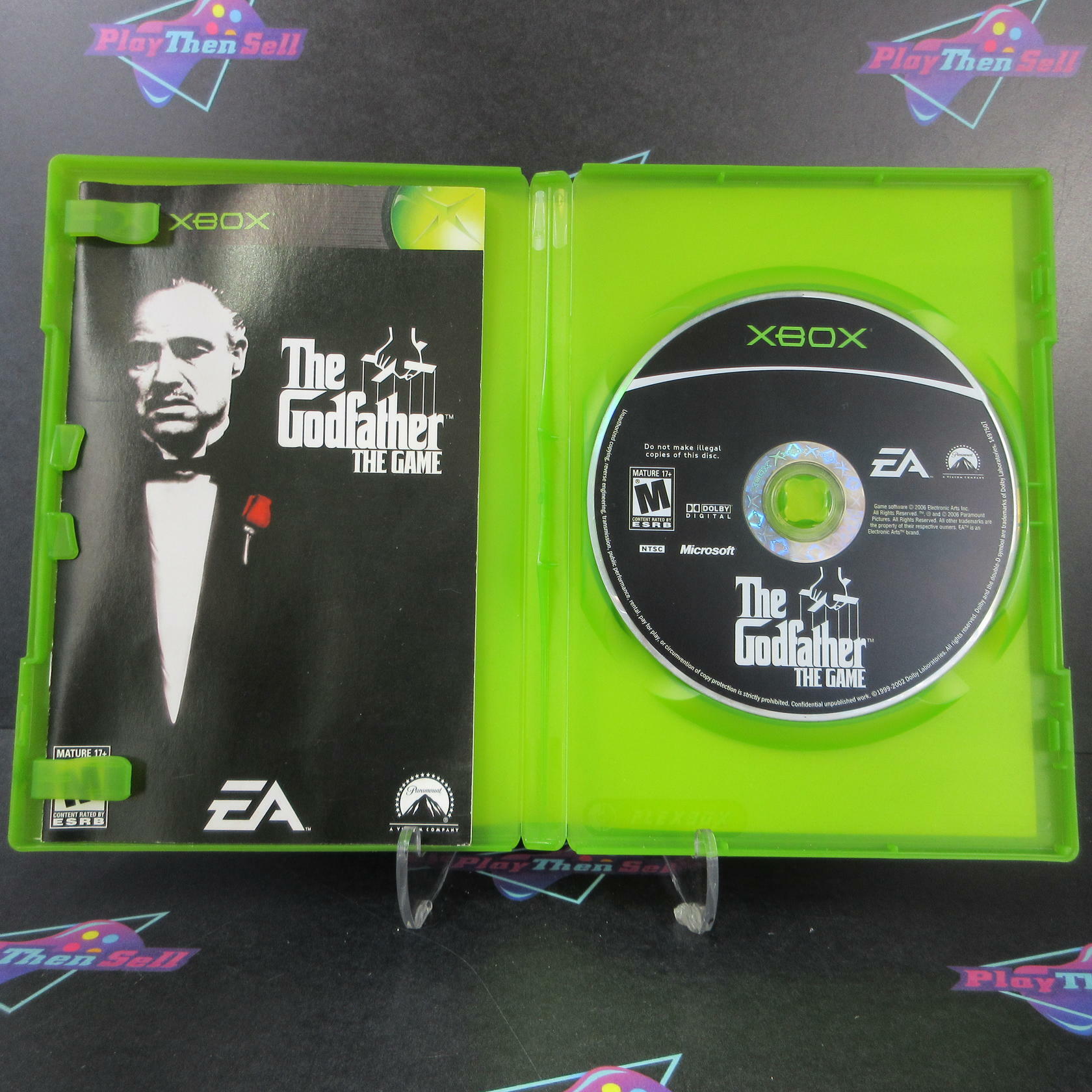 The Godfather The Game Xbox AD Complete CIB - Very Good