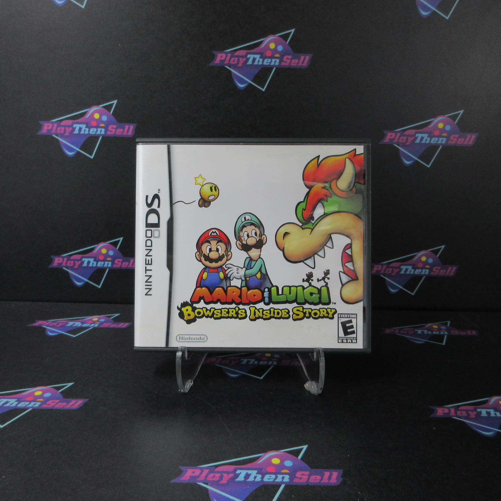 Mario & Luigi Bowser's Inside Story Nintendo DS AD Complete CIB - Very Good