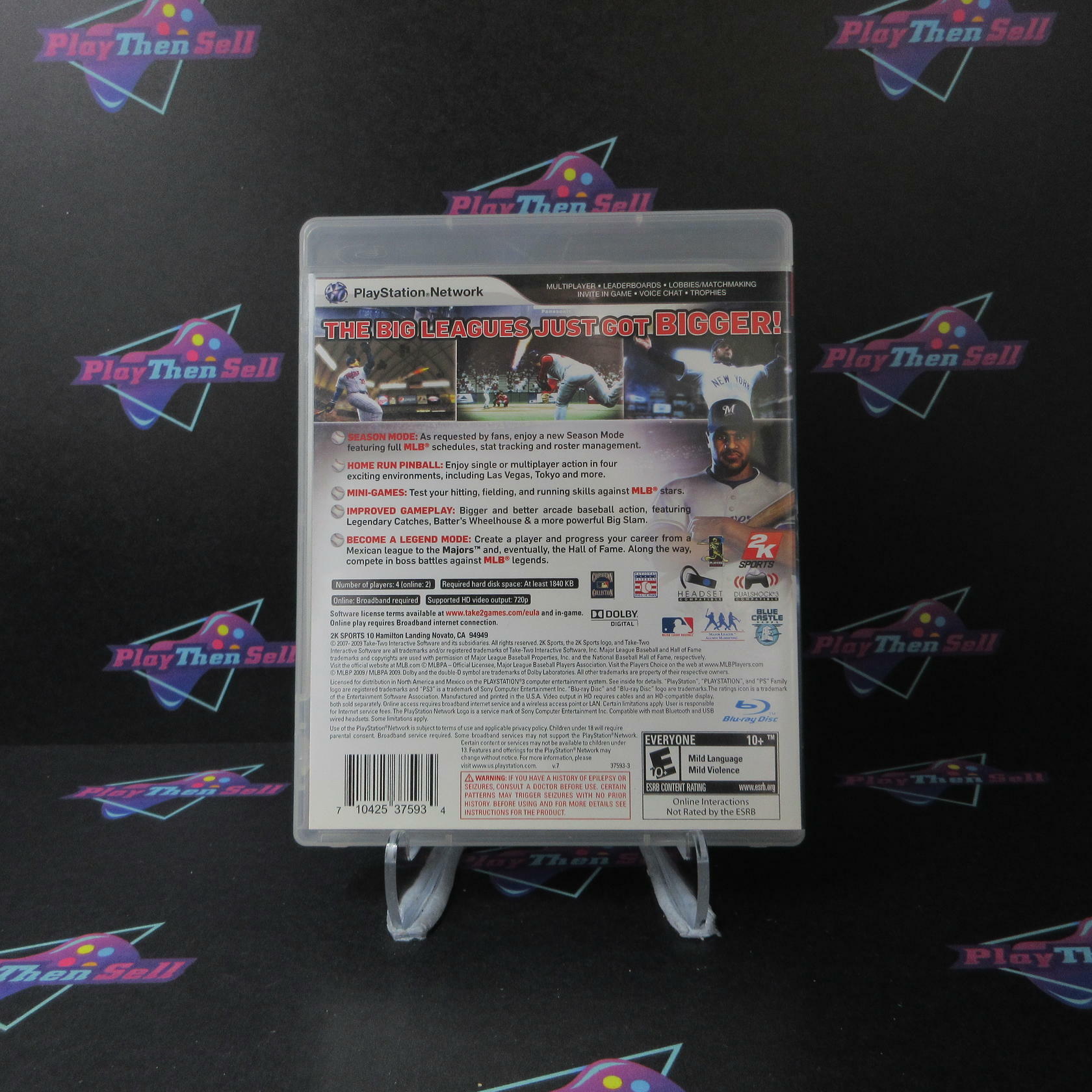 The Bigs 2 PS3 PlayStation 3 - Like New