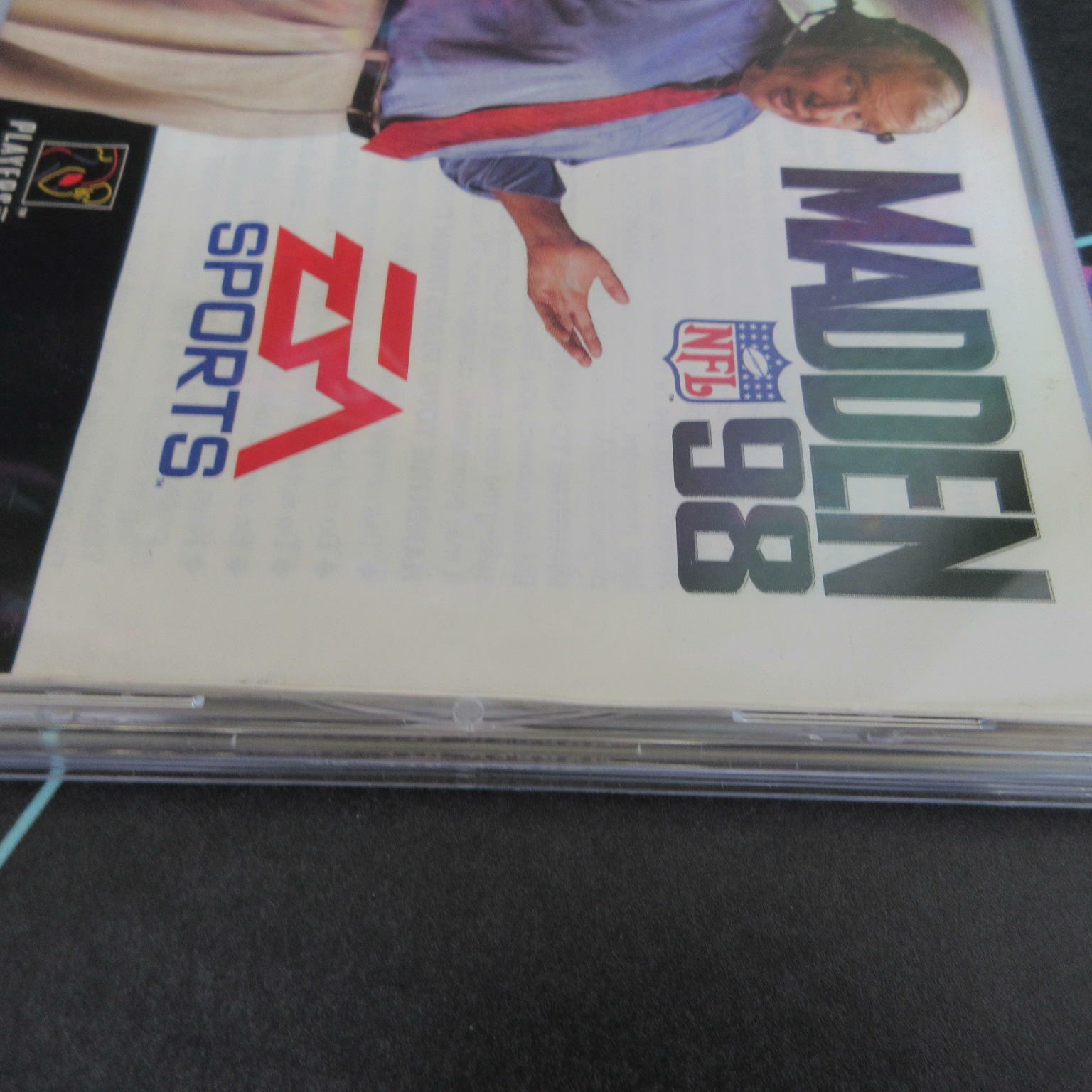 Madden 98 Football PS1 PlayStation 1 MD Complete CIB - Very Good