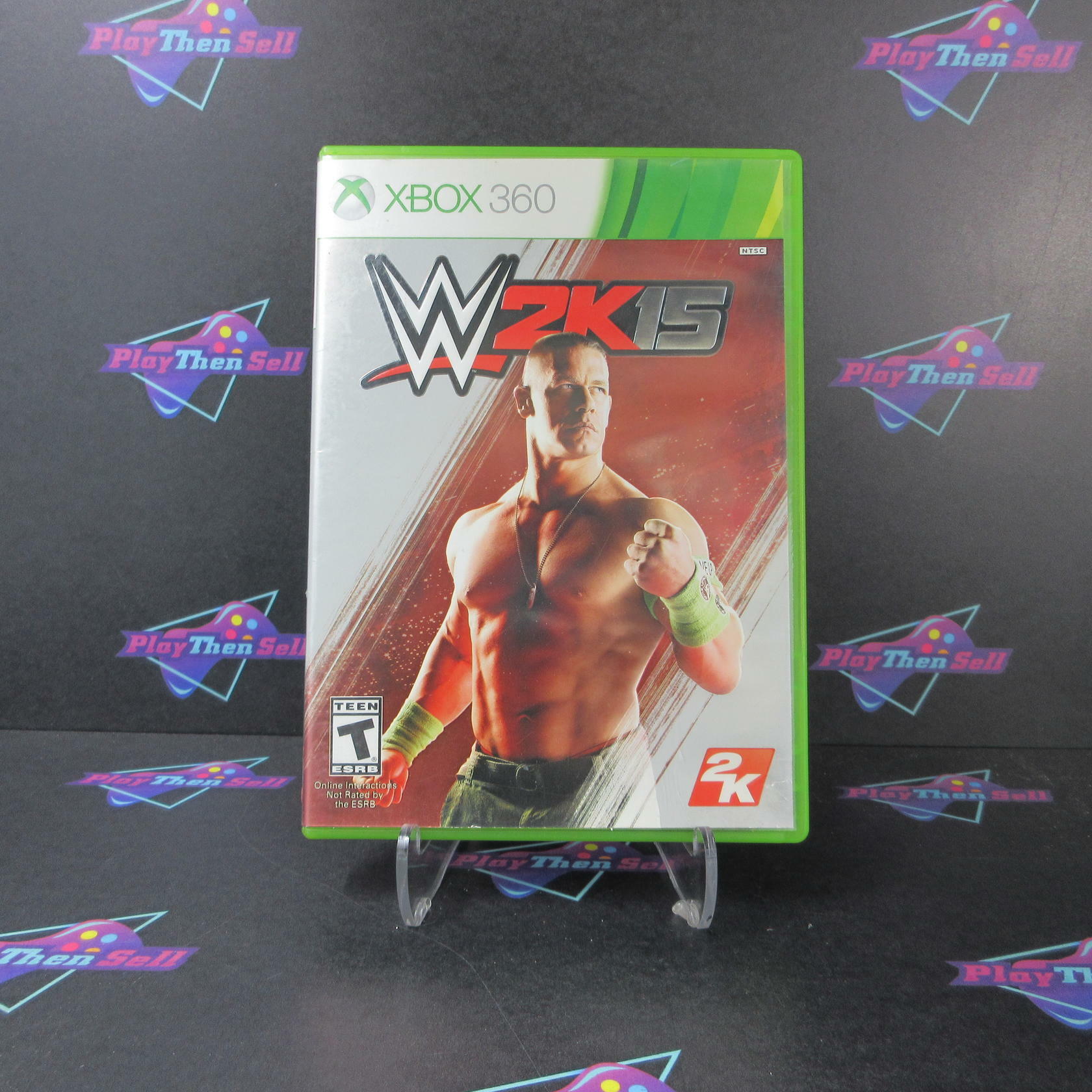 WWE 2K15 Xbox 360 AD Complete CIB - Very Good