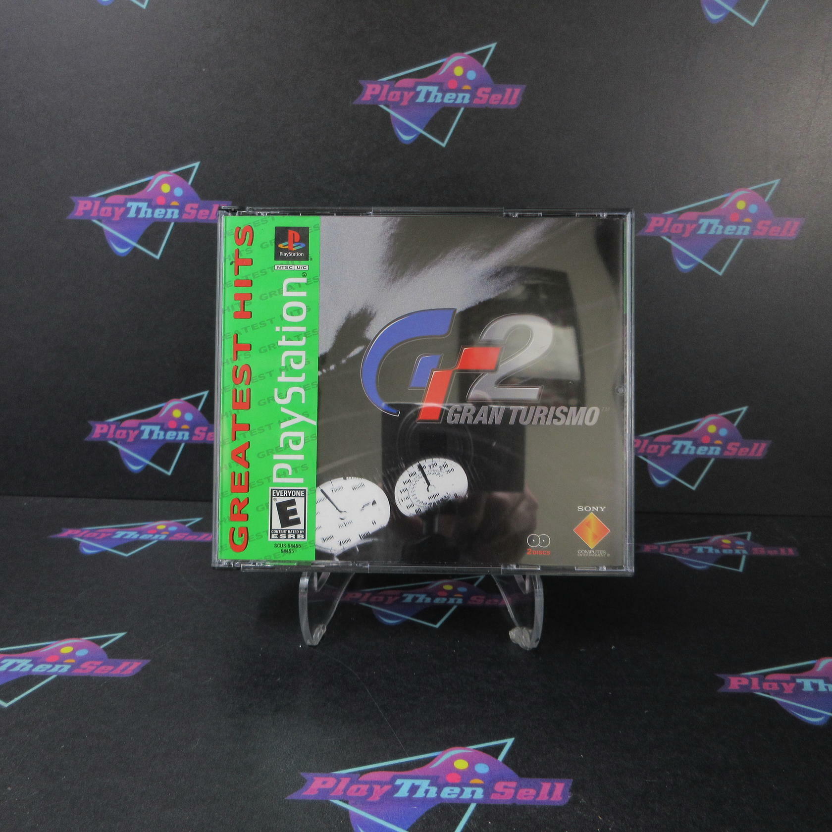 Gran Turismo 2 Greatest Hits PS1 PlayStation 1 DD Complete CIB - Very Good