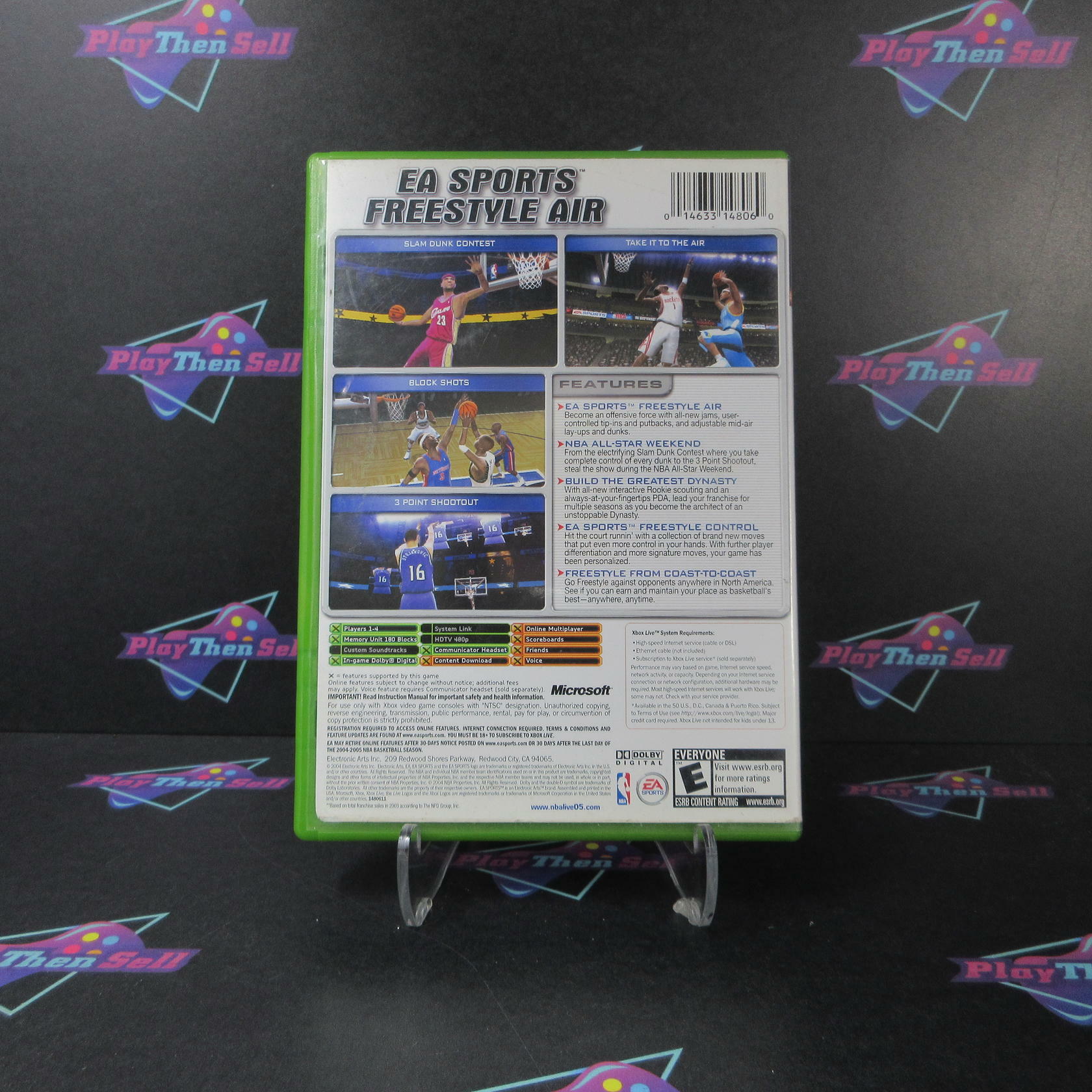 NBA Live 2005 Xbox AD/NM - Very Good