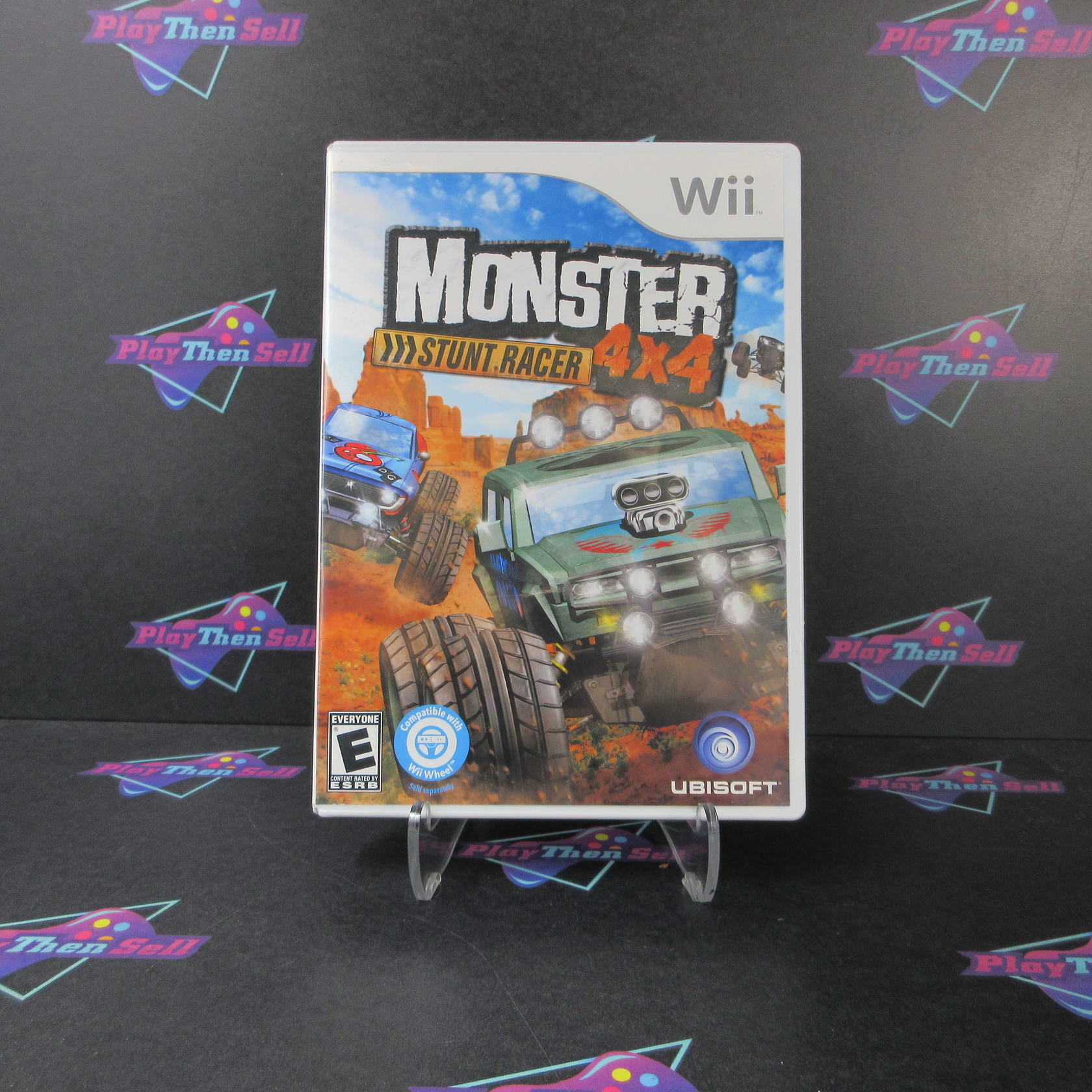 Monster 4x4 Stunt Racer Nintendo Wii - Like New