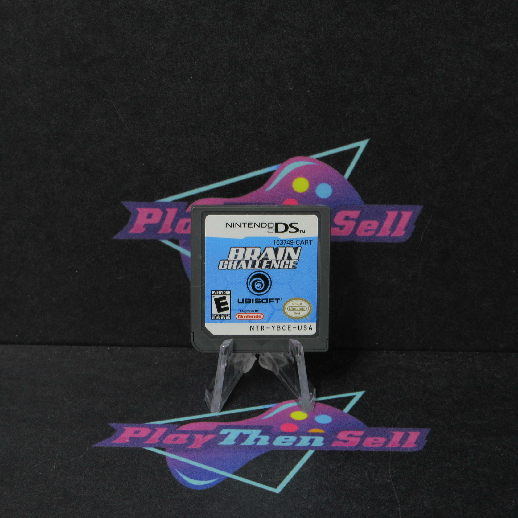 Brain Challenge Nintendo DS Cart Only Authentic / Tested - Very Good