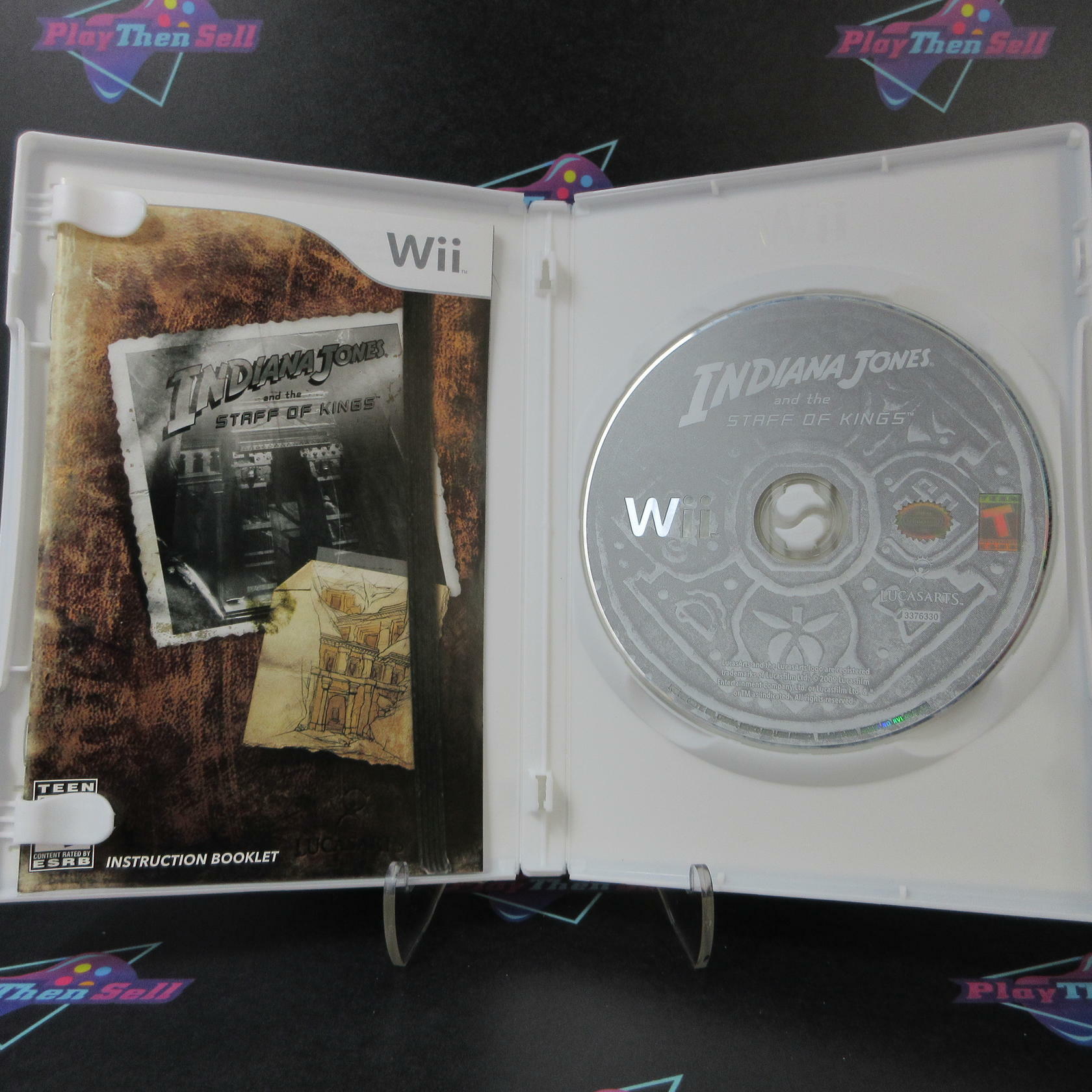 Indiana Jones and the Staff of Kings Nintendo Wii - Like New