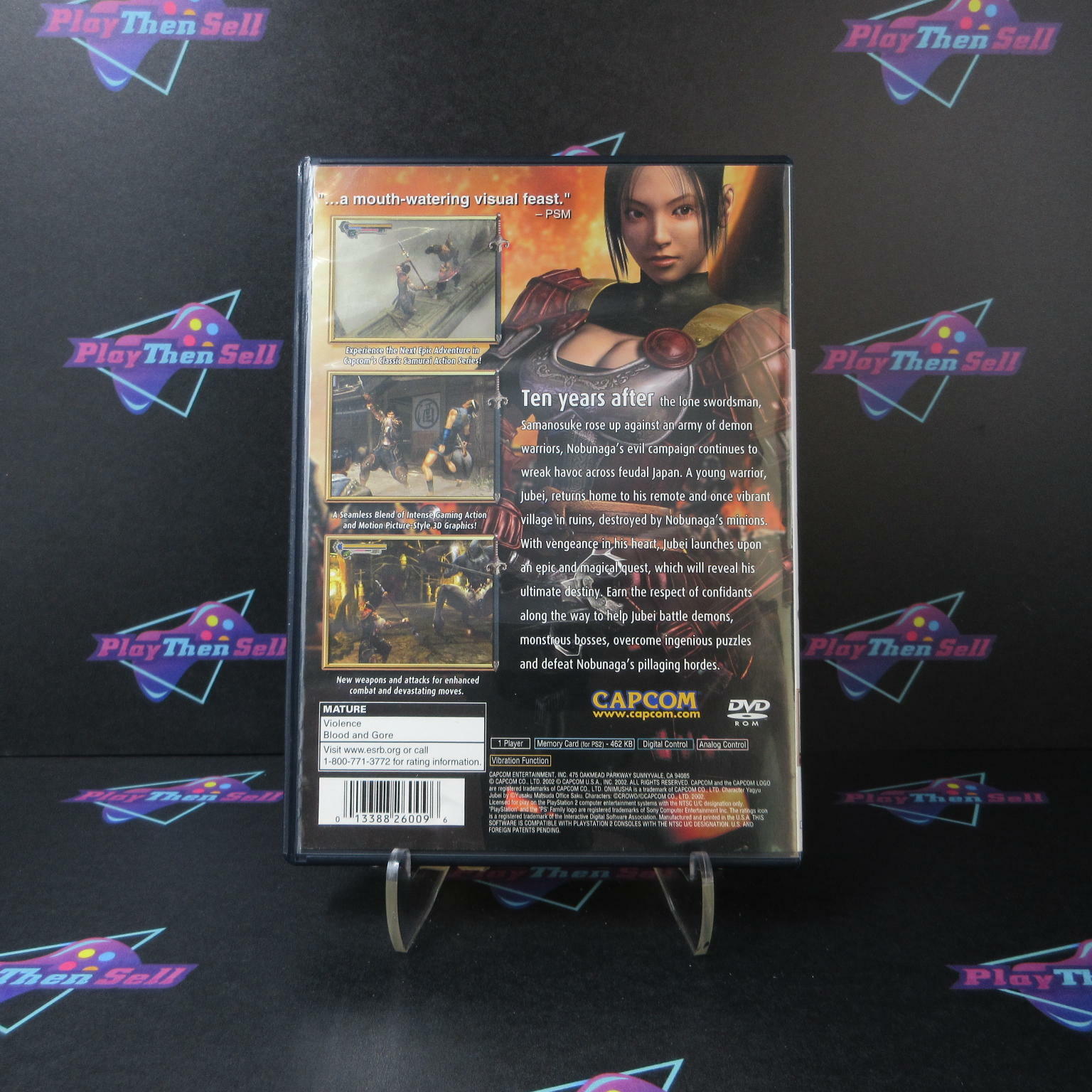 Onimusha 2 Samurais Destiny PS2 PlayStation 2 - Like New