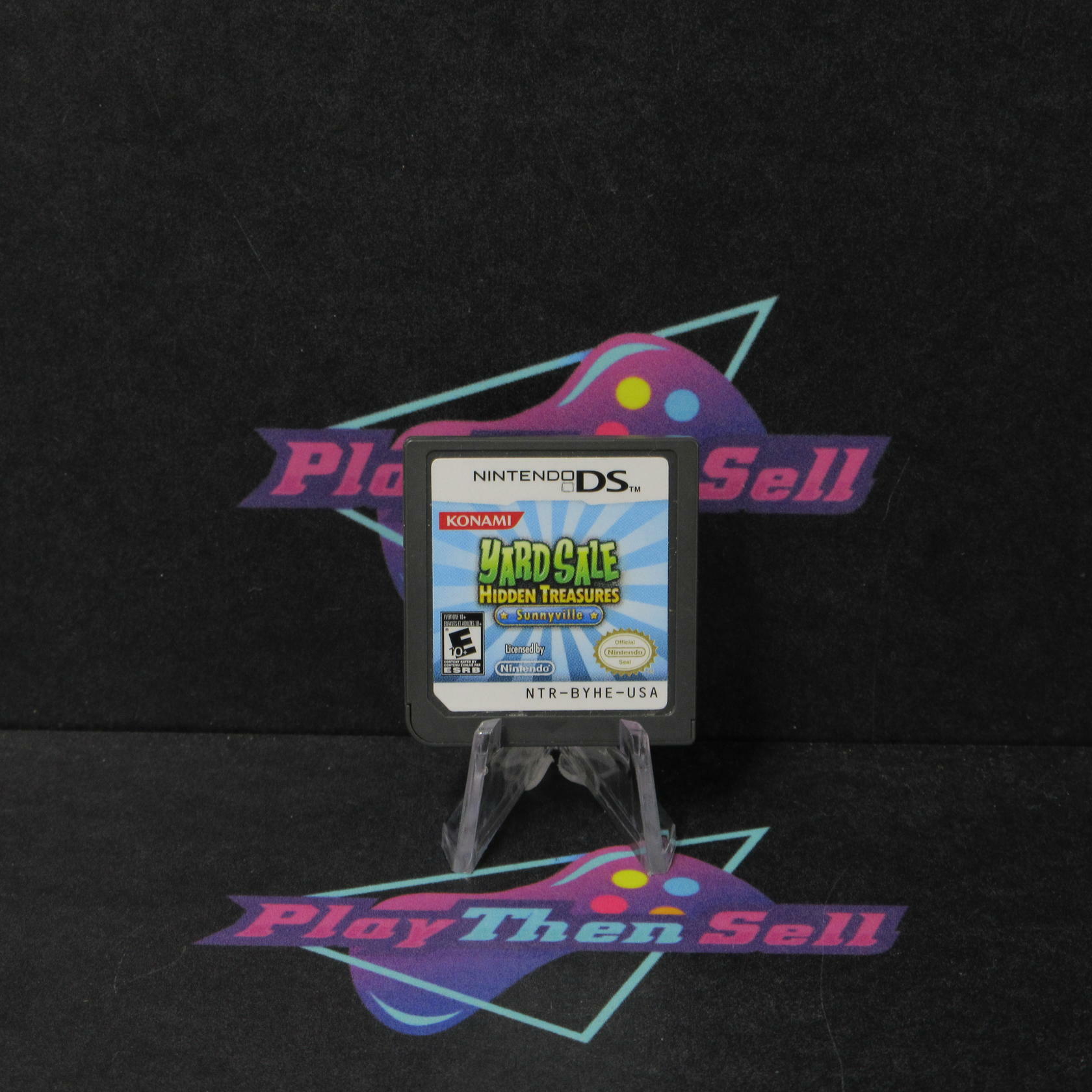 Yard Sale Hidden Treasures Sunnyville Nintendo DS Cart Only Authentic / Tested - Very Good