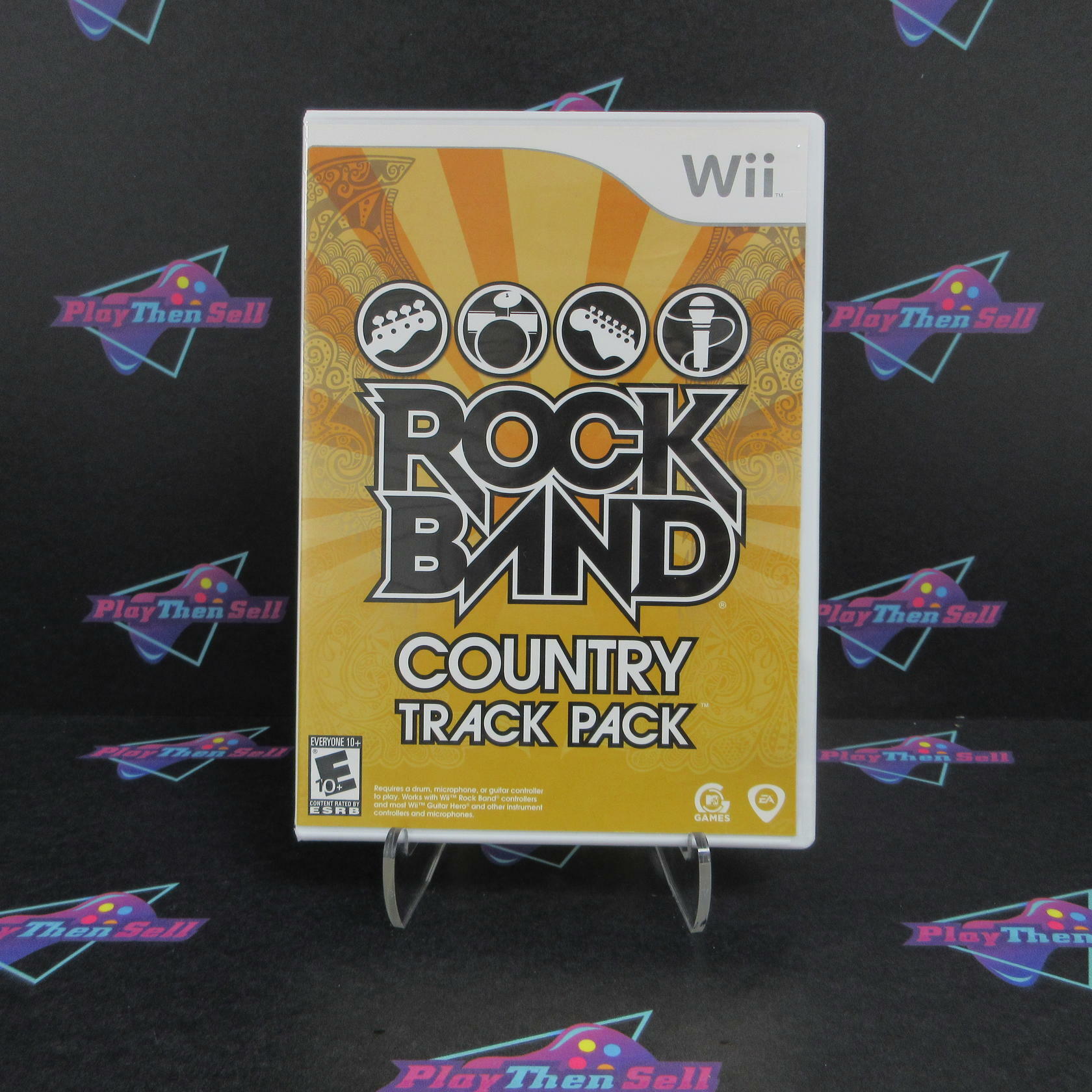Rock Band Country Track Pack Nintendo Wii - Like New