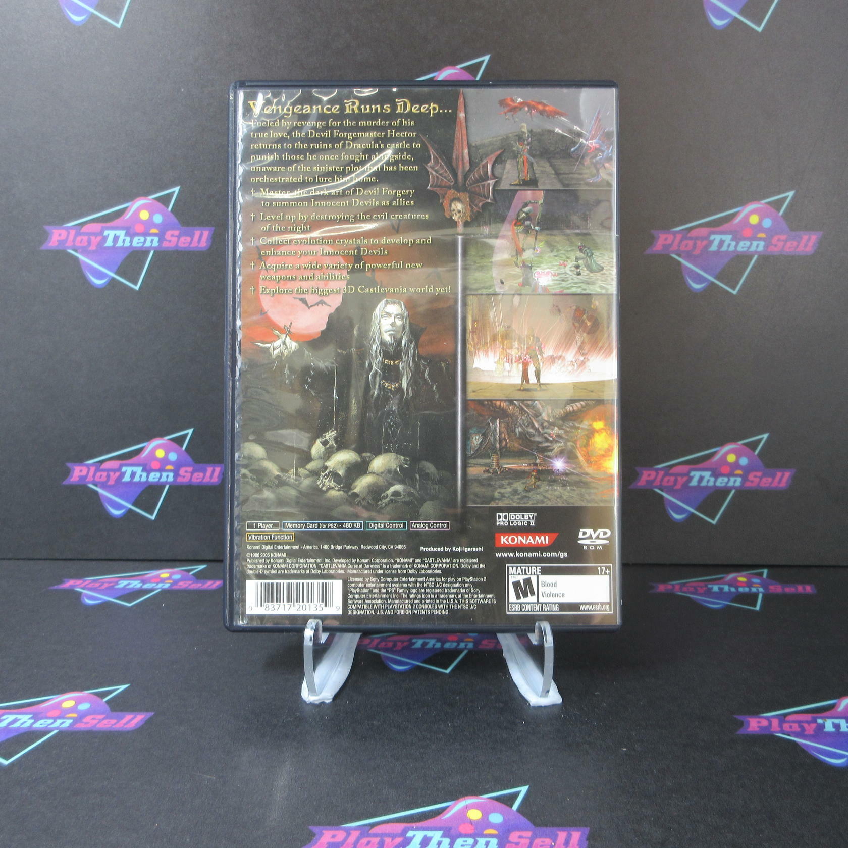 Castlevania Curse of Darkness PS2 PlayStation 2 - Like New