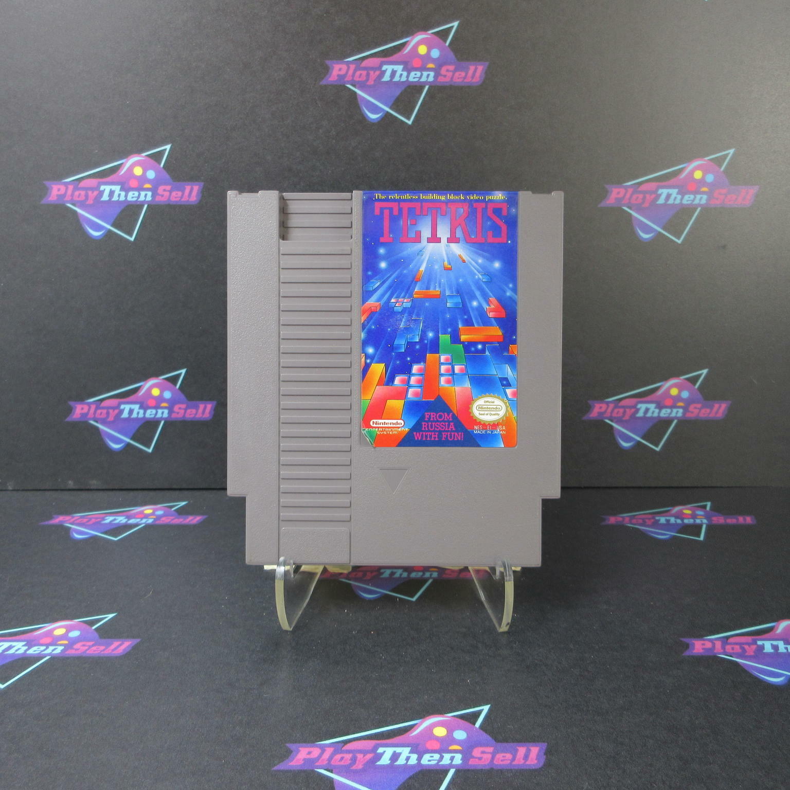 Tetris Nintendo NES Cartridge Only Authentic / Tested - Very Good