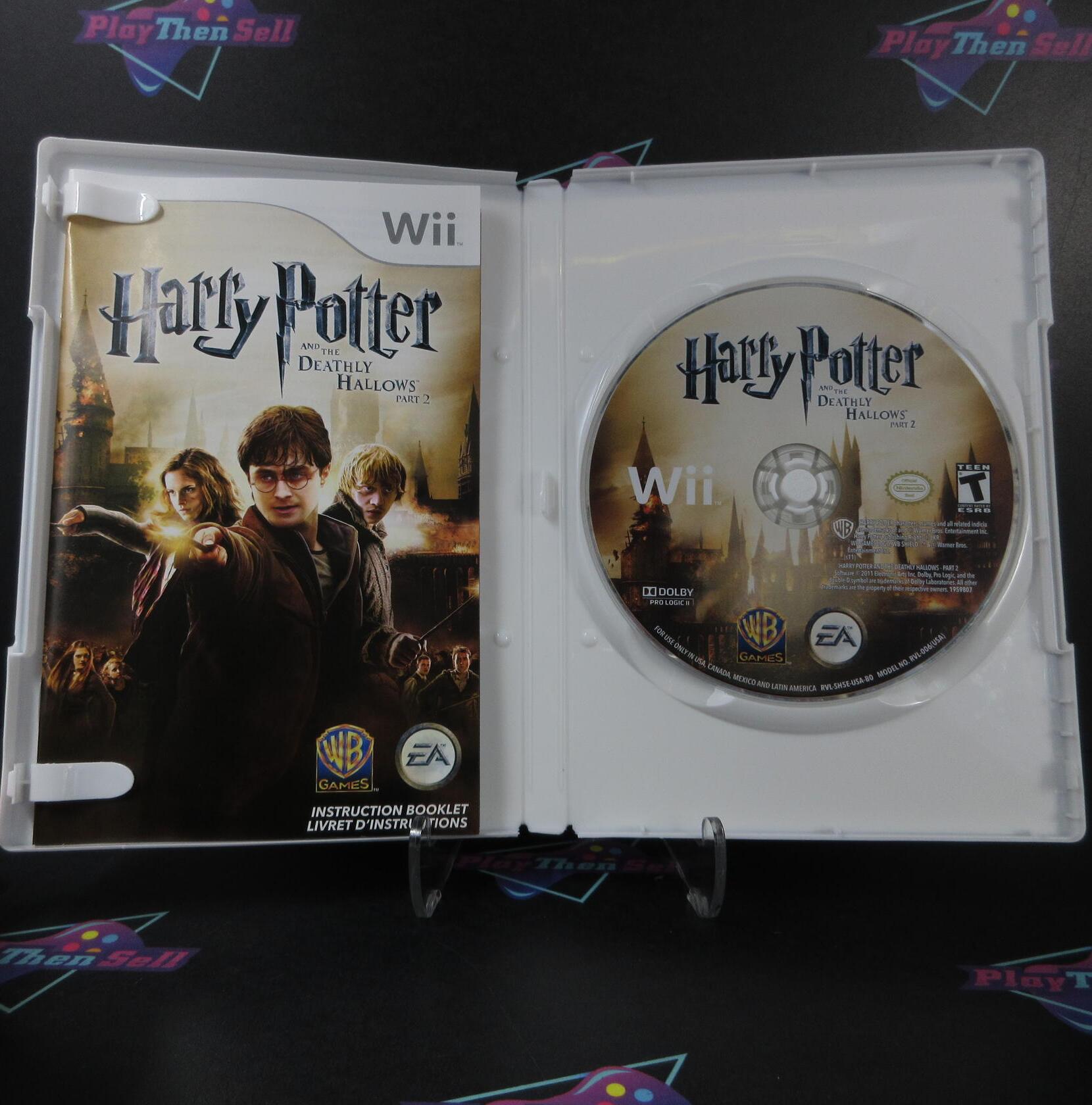 Harry Potter and The Deathly Hallows Part 2 Nintendo Wii - Like New