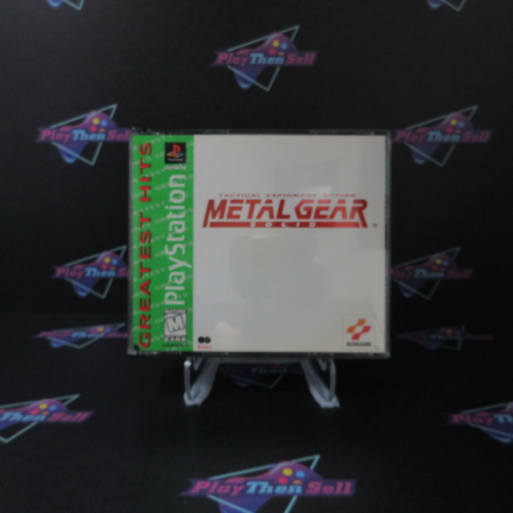 Metal Gear Solid PS1 PlayStation 1 GH - Very Good