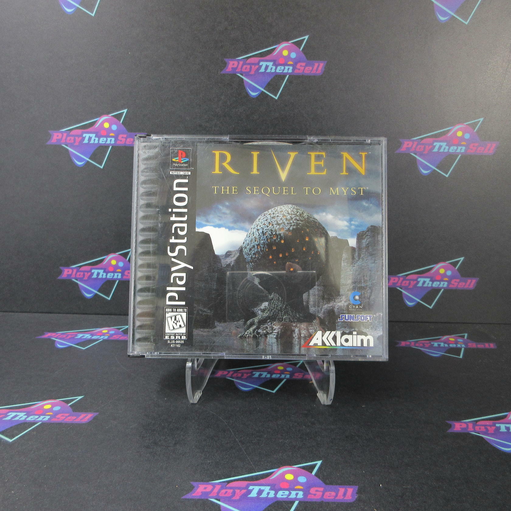 Riven The Sequel To Myst PS1 PlayStation 1 - Very Good