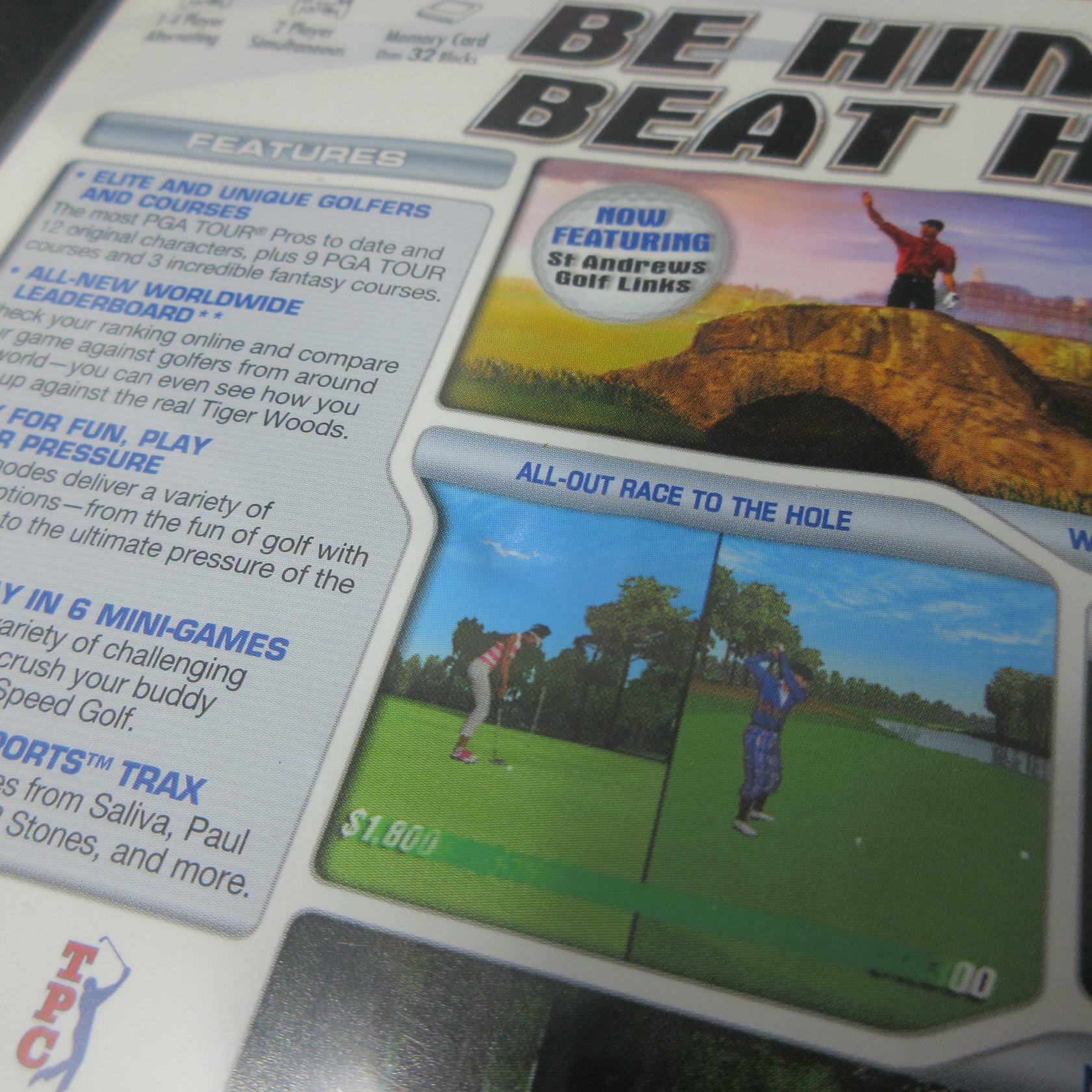 Tiger Woods PGA Tour 2003 Nintendo Gamecube AD/NM - Very Good