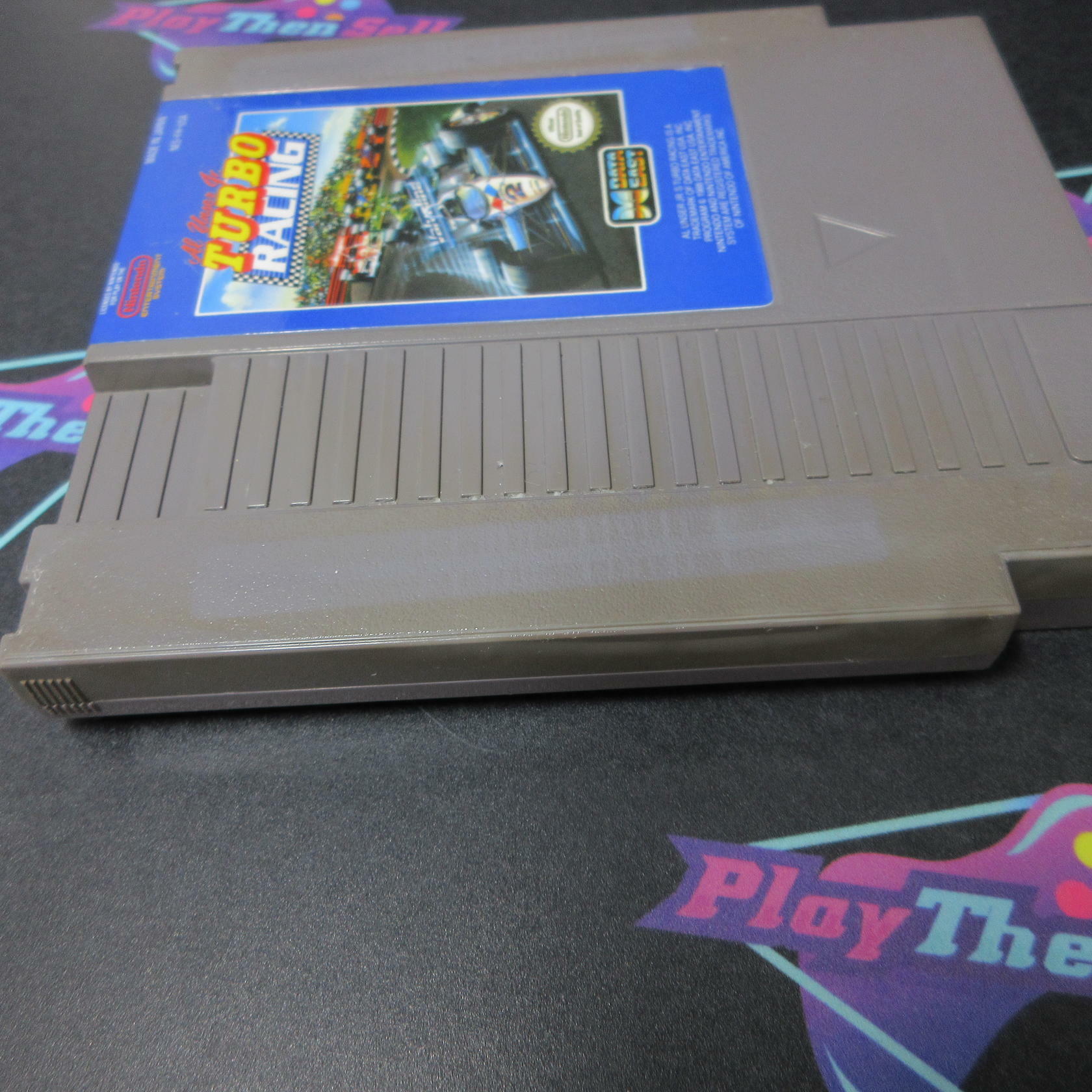 Al Unser Jr. Turbo Racing Nintendo NES Cartridge Only AD Authentic / Tested - Very Good