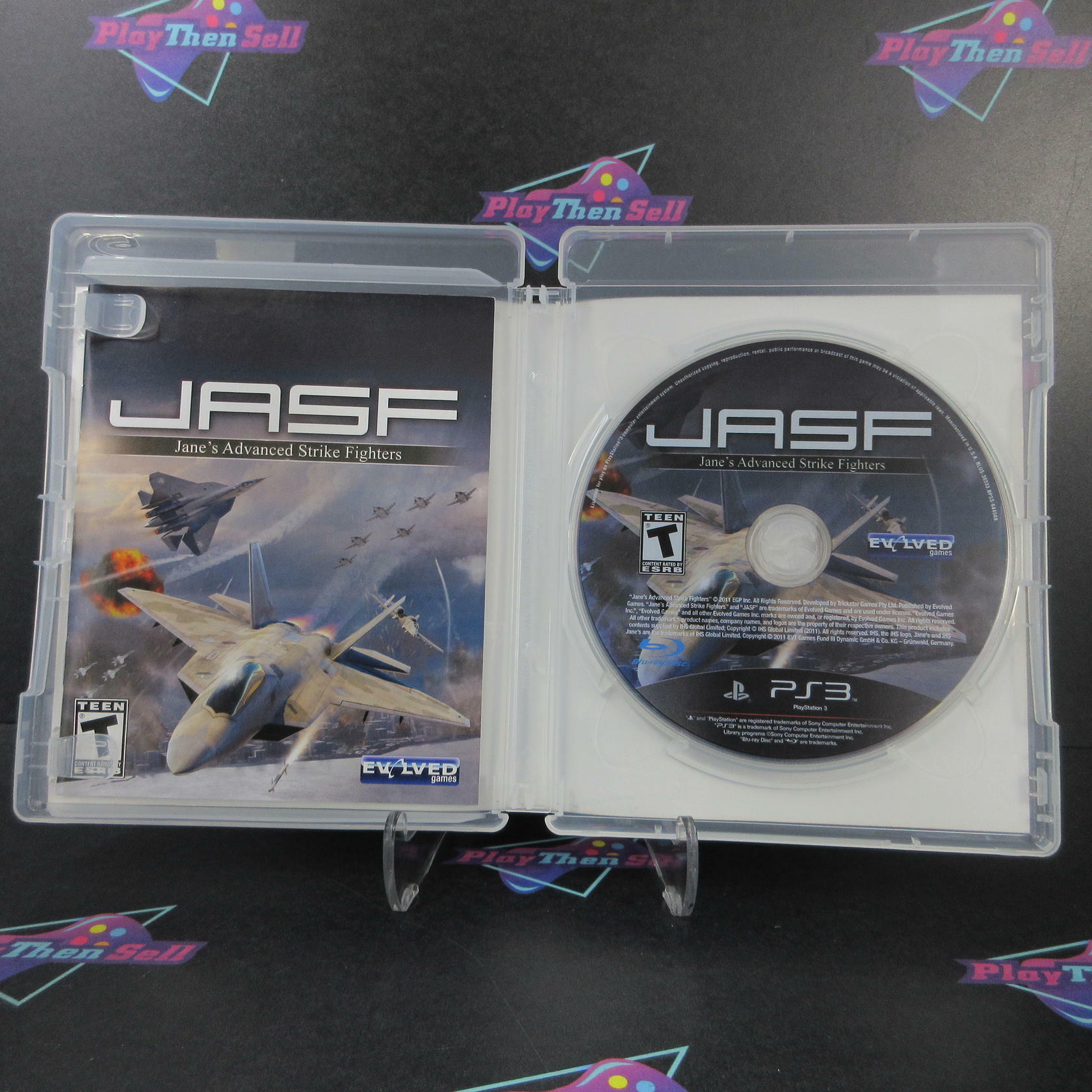 JASF Jane's Advance Strike Fighters PS3 PlayStation 3 - Like New