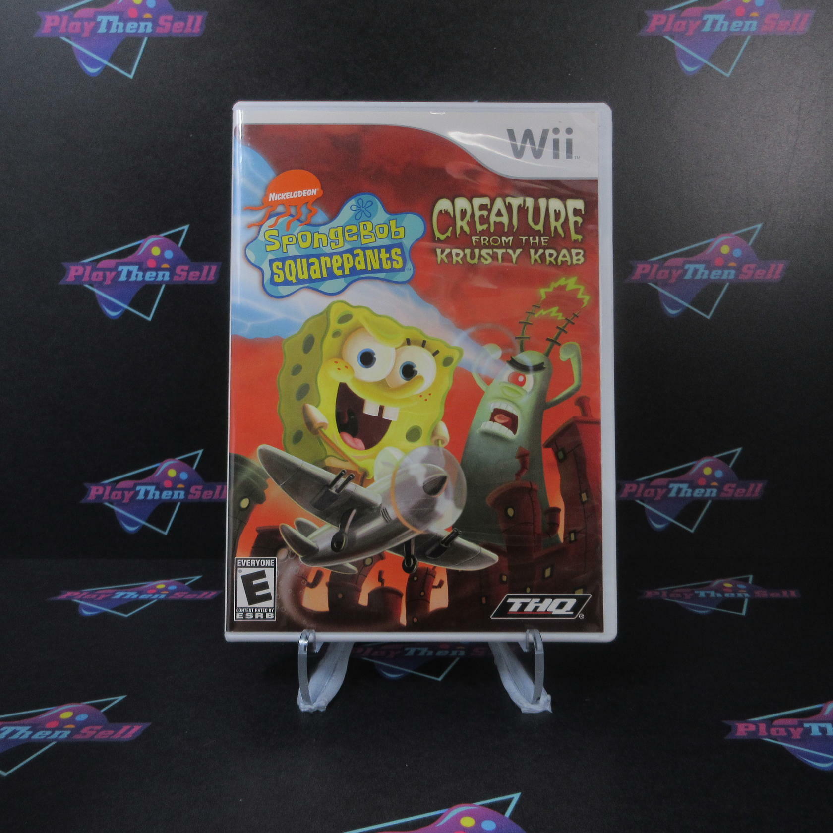 SpongeBob SquarePants Creature from the Krusty Krab Nintendo Wii - Like New