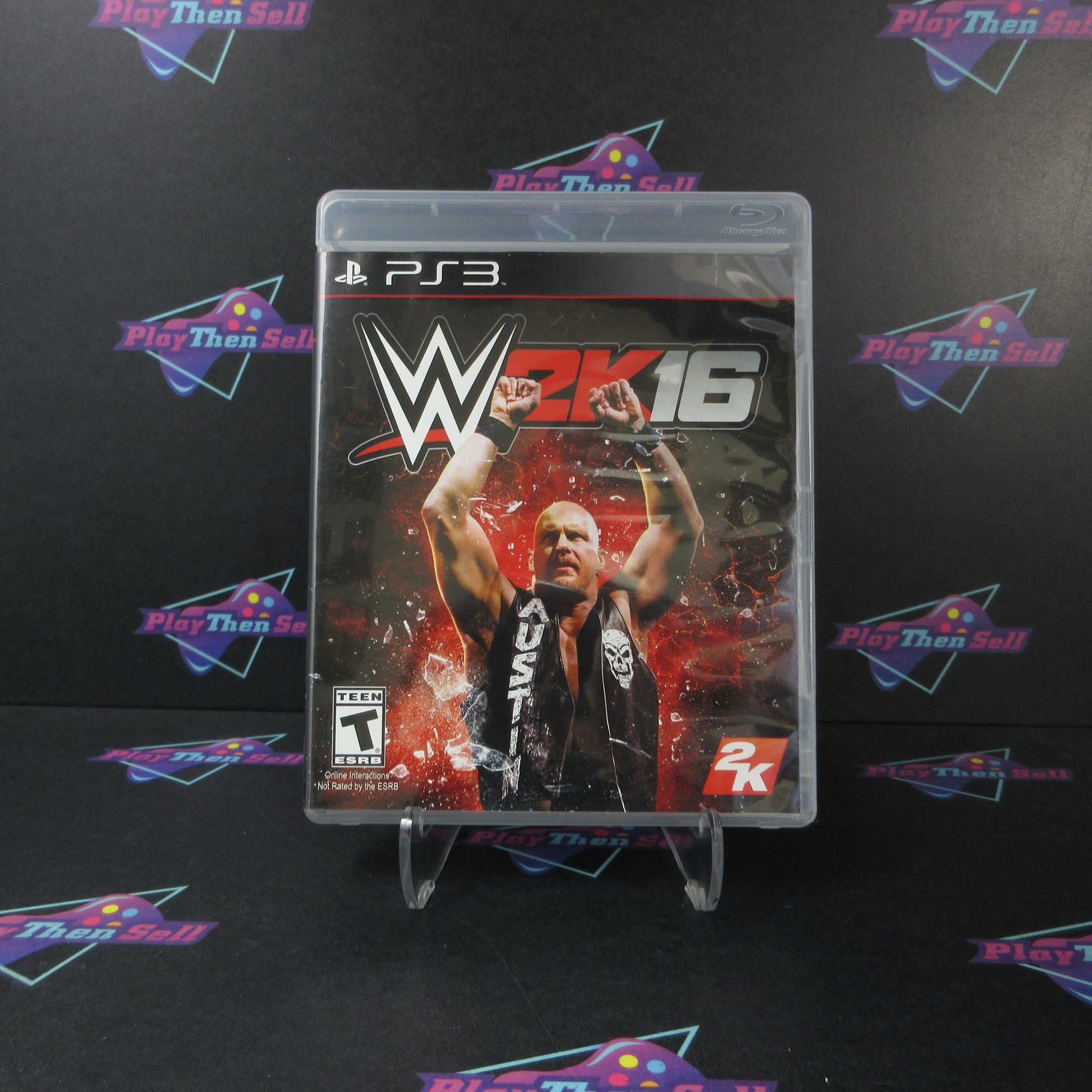 WWE 2K16 PS3 PlayStation 3 MD Complete CIB - Very Good