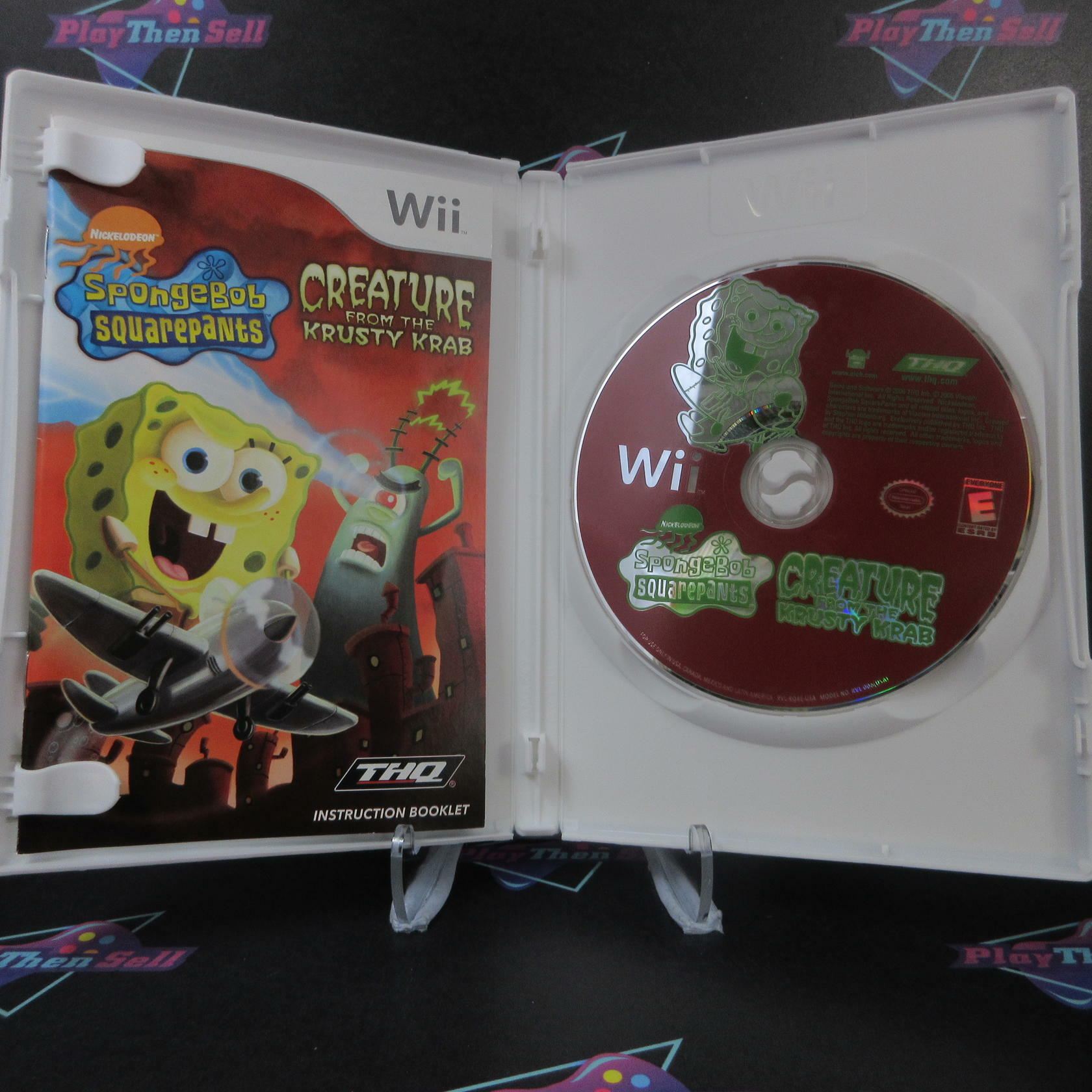SpongeBob SquarePants Creature from the Krusty Krab Nintendo Wii - Like New